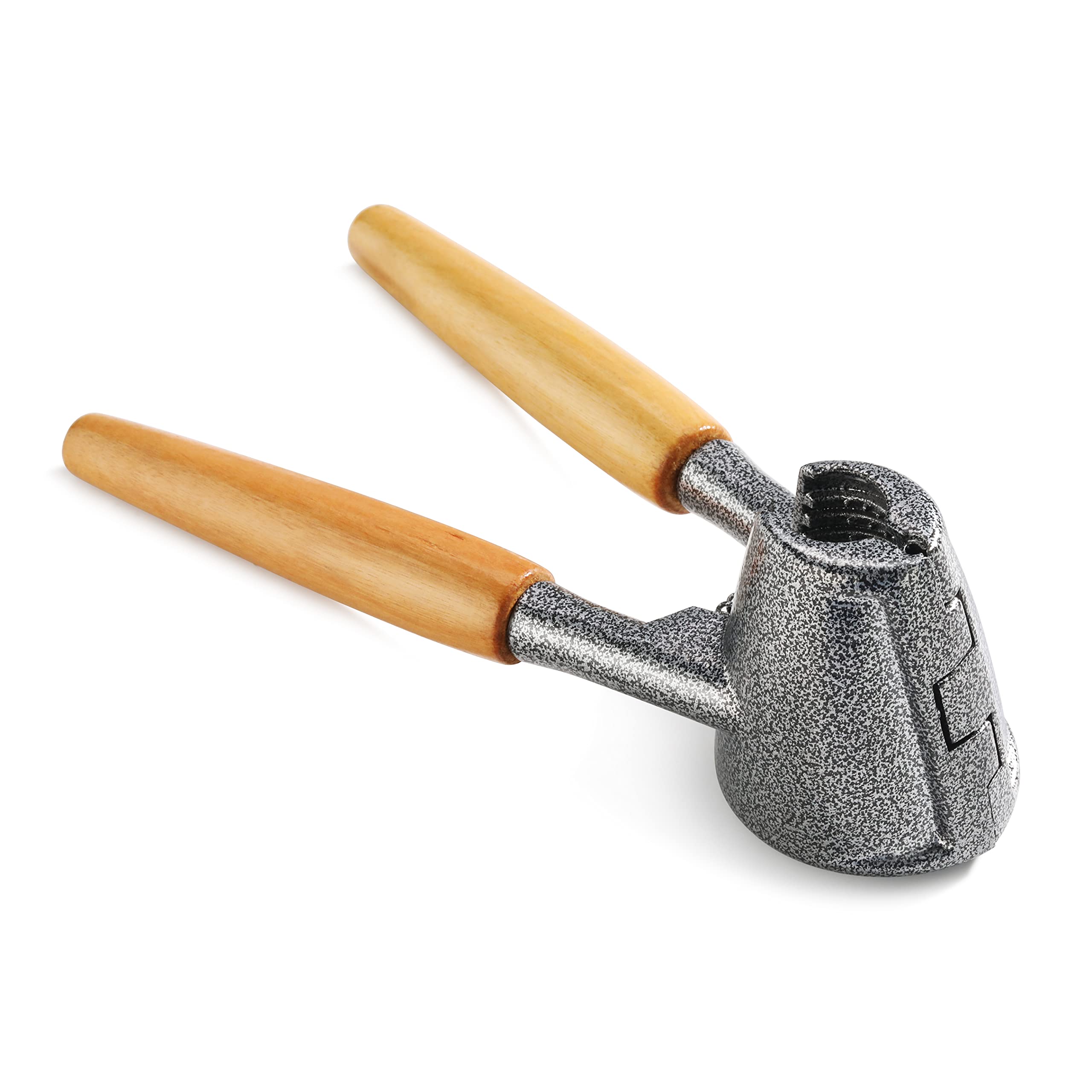 New Star Foodservice 28324 Heavy Duty Pecan And Nutcracker With Wood Handles