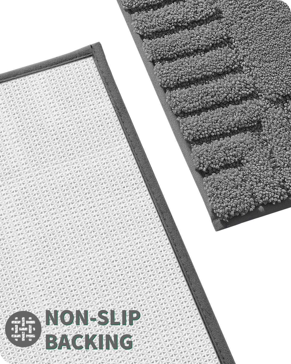 Lumi Premium Bath Rug, Extra Soft And Absorbent Bathroom Mat, Quick Dry, Non Slip, Machine Washable Bath Mat For Shower And Tub,