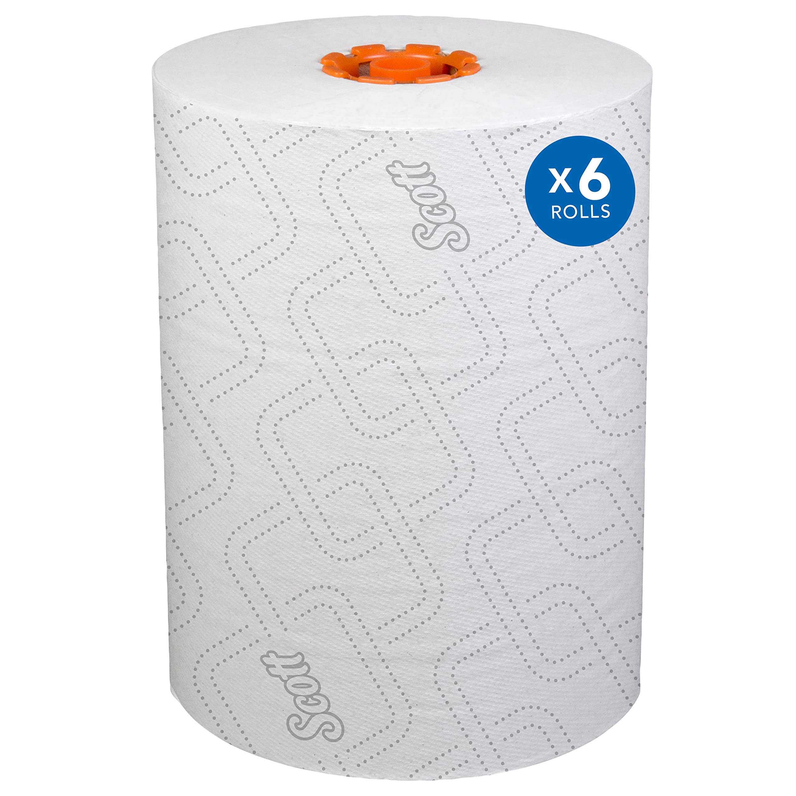 Scott Professional Pro Slimroll Hard Roll Paper Towels, Bulk (47035), Hardwound, Absorbency Pockets, White, for ScottBrand Orang