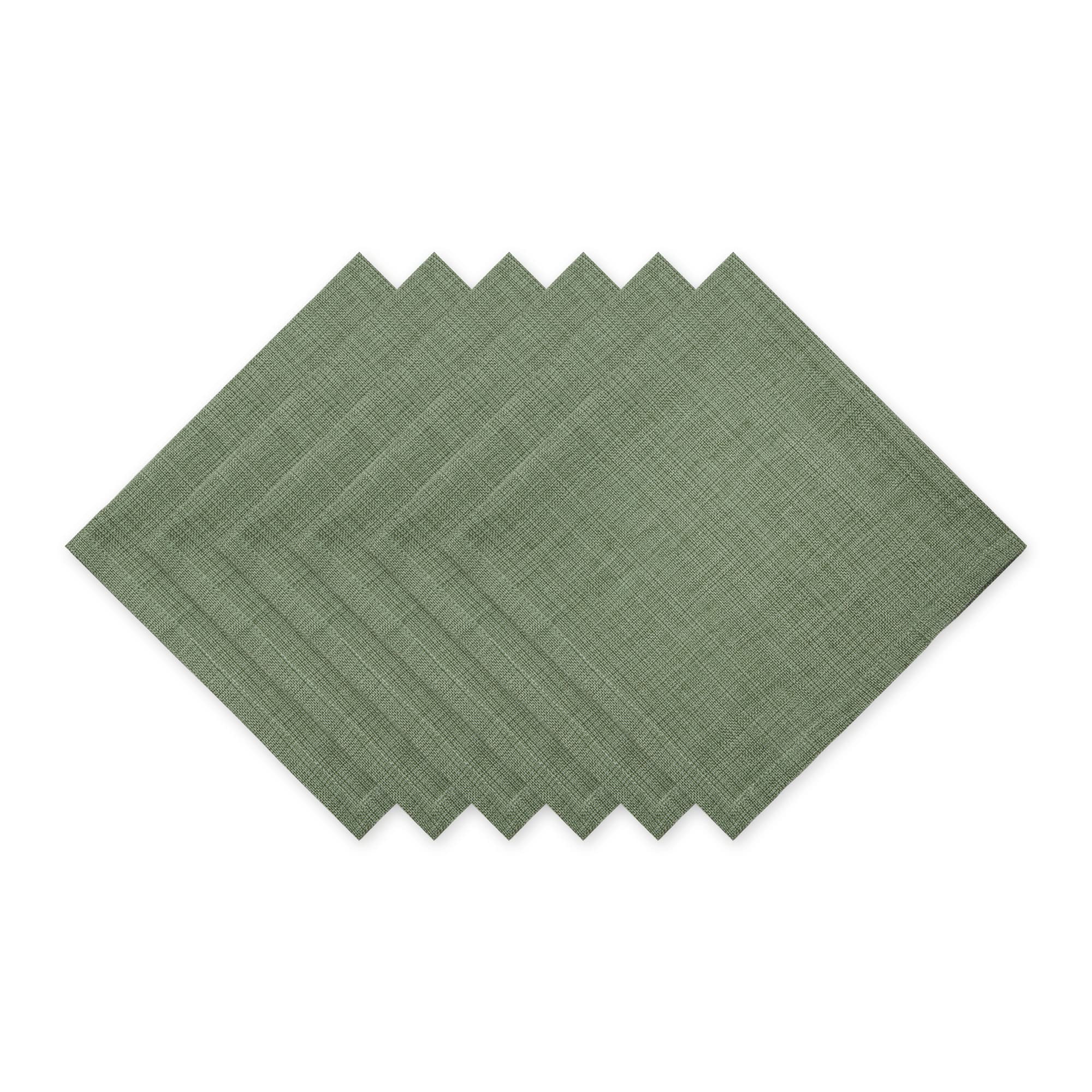 ARTICHOKE VARIEGATED NAPKIN SET/6