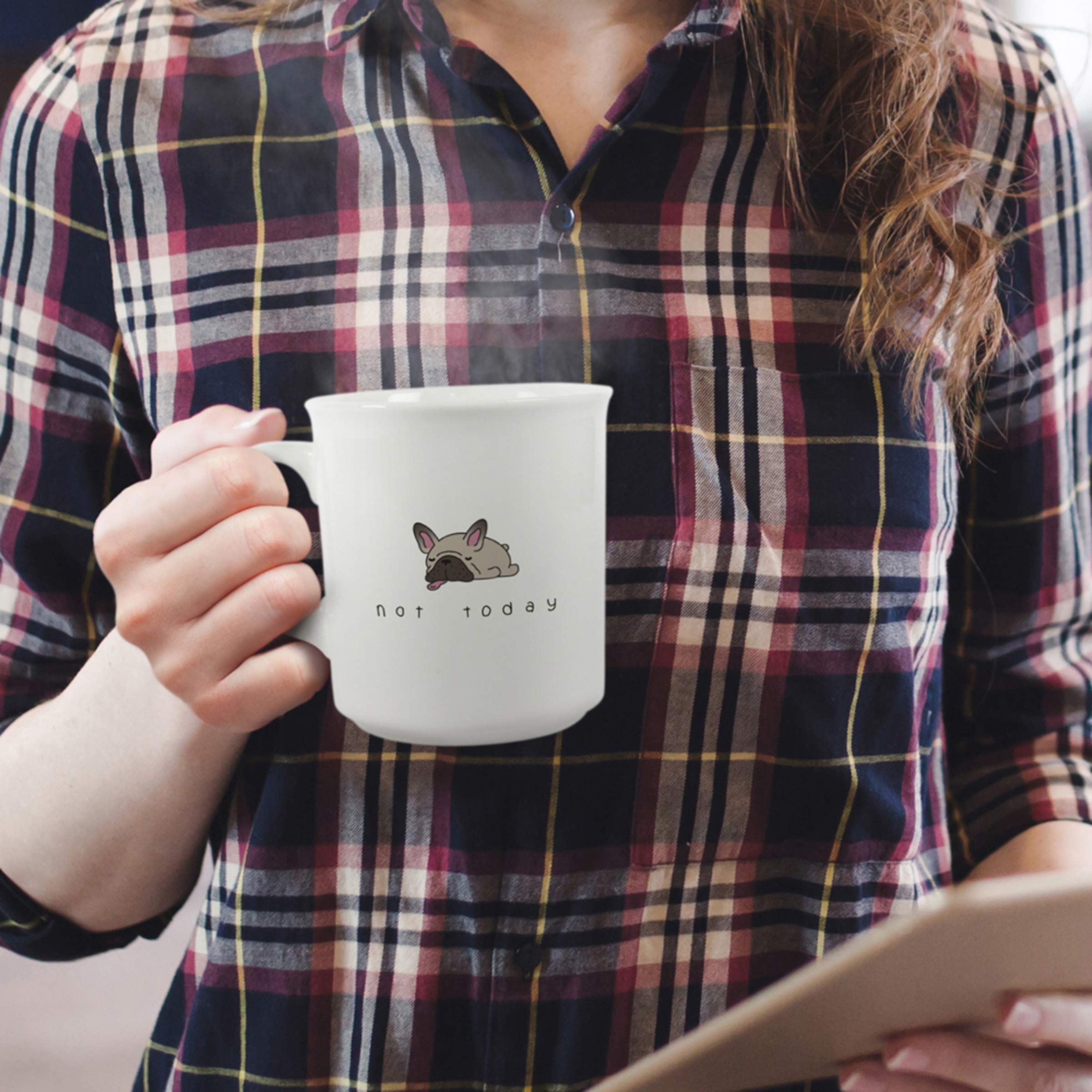 Genuine Fred Say Anything Mug, Not Today, 16 Ounce Ceramic Mug, Multicolor, Dishwasher Safe