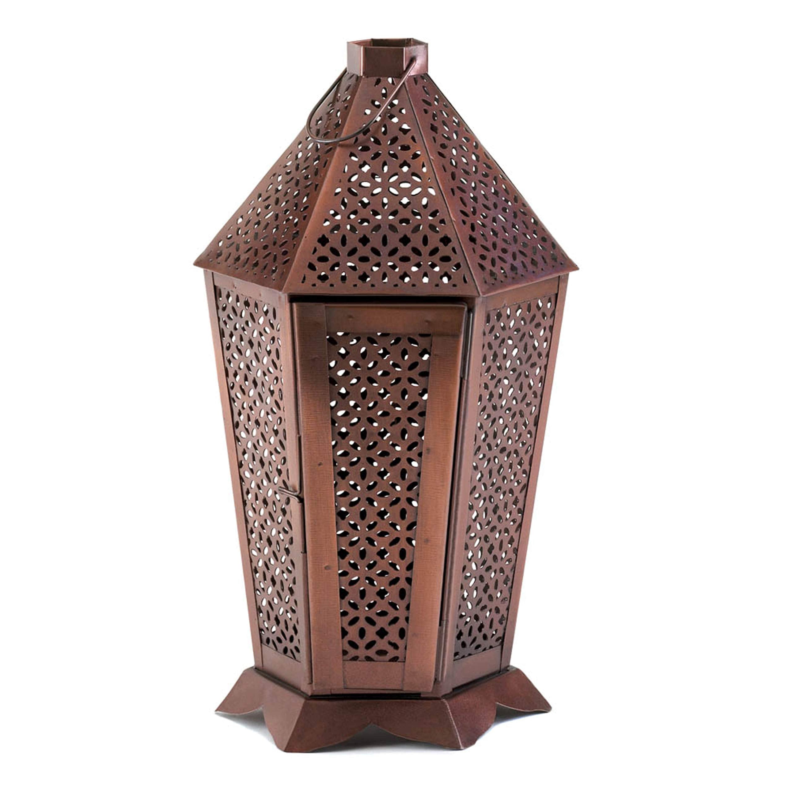 Zingz and Thingz Byzantine Pewter Lantern