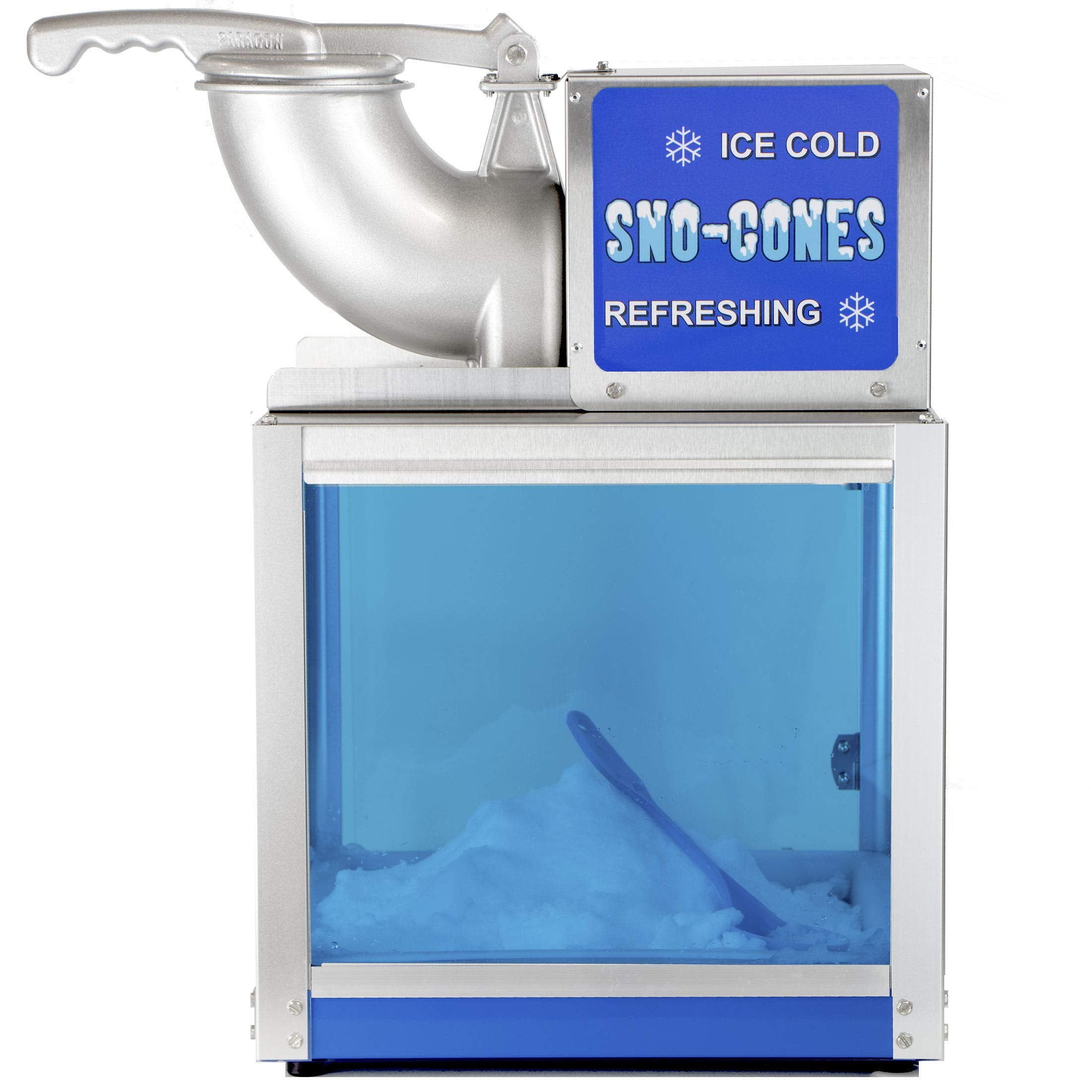 Paragon - Manufactured Fun Arctic Blast SNO Cone Machine for Professional Concessionaires Requiring Commercial Heavy Duty Snow C