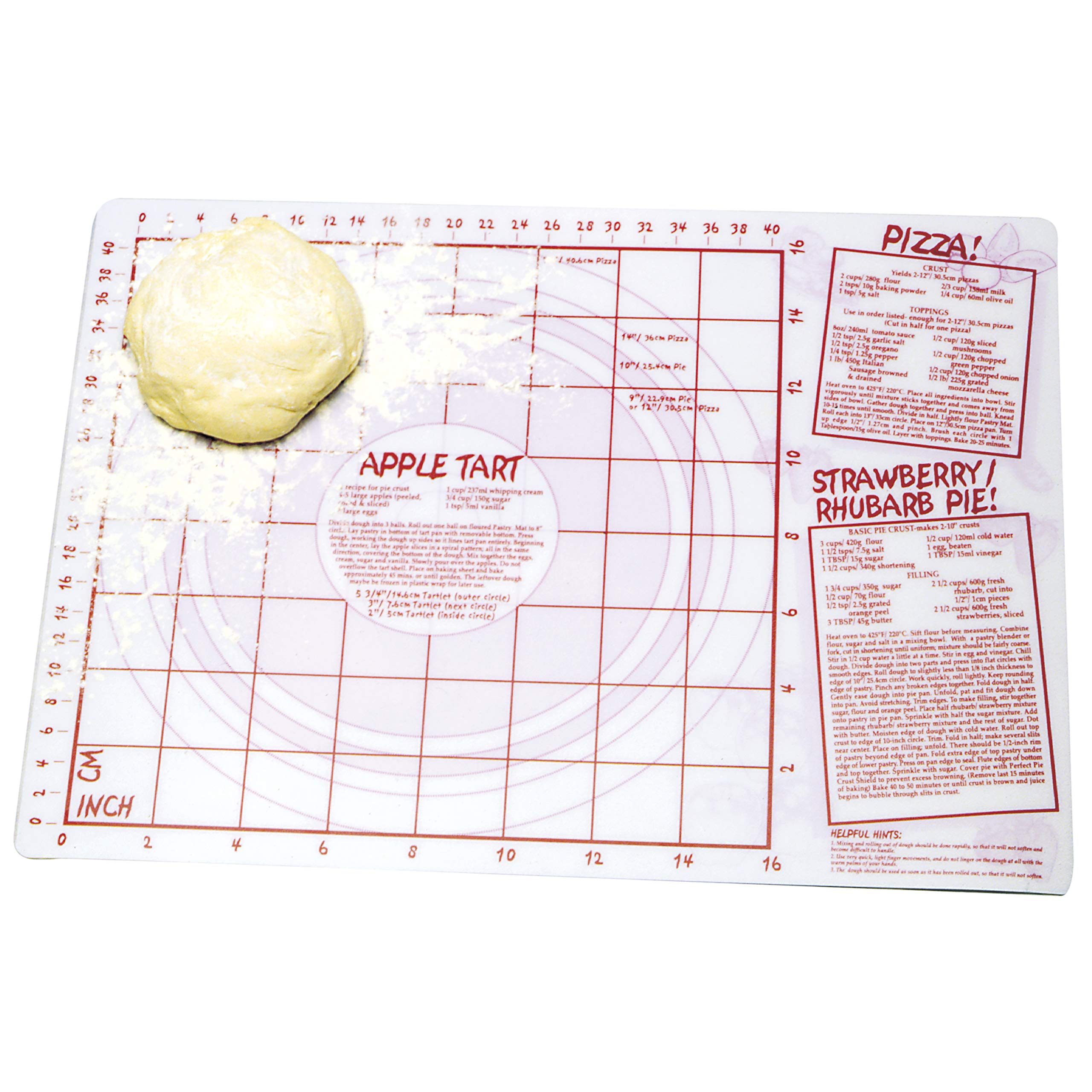 Norpro Jumbo Pastry Mat, 18In/45.5Cm X 24In/60Cm, As Shown