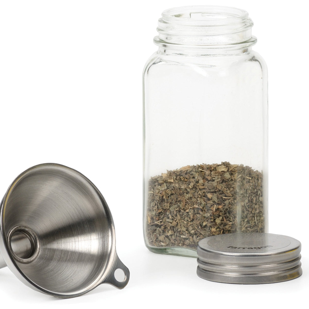 Stainless Steel Funnel - For Filling Narrow Jars And Bottles, 1 Pc ...