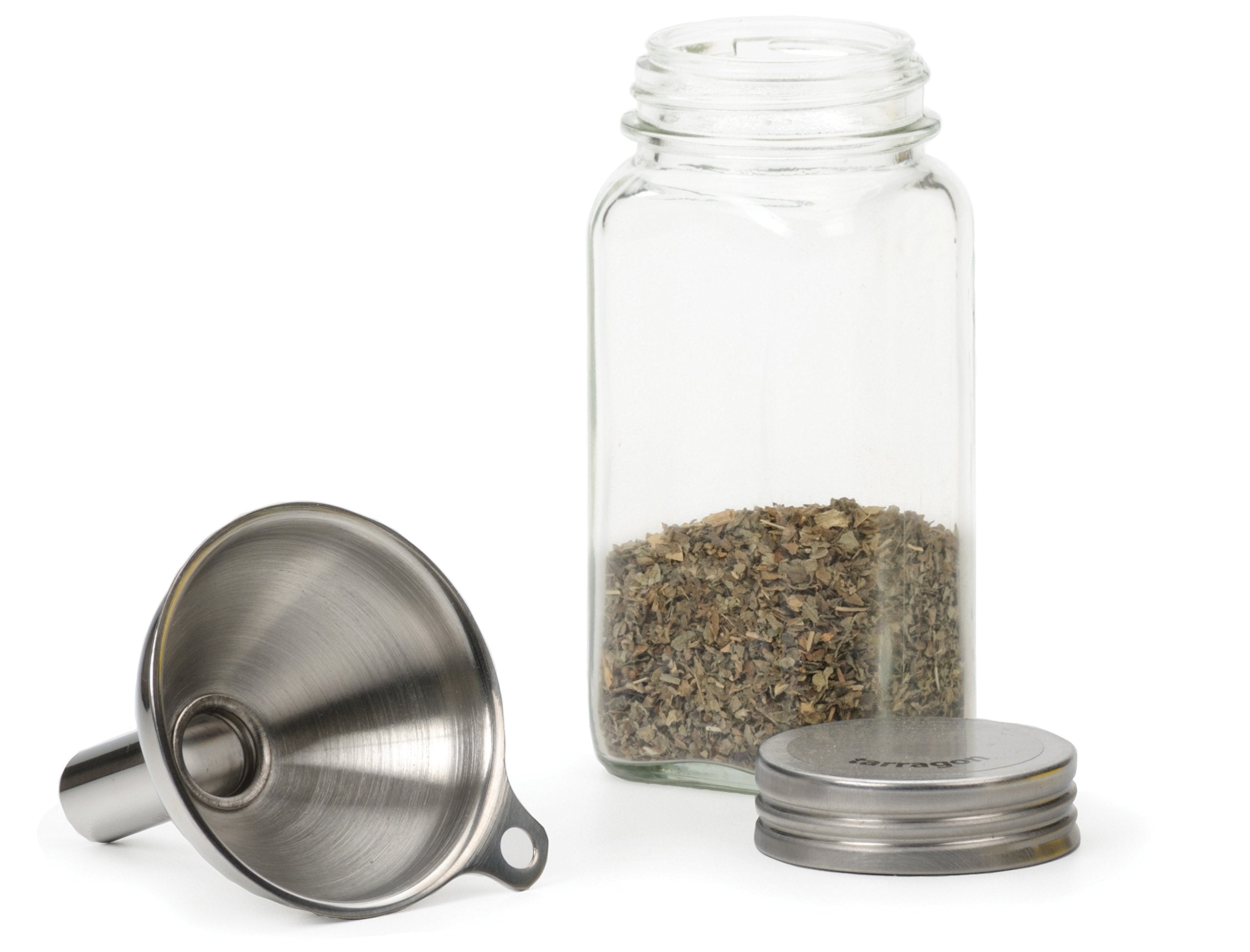 Stainless Steel Funnel - For Filling Narrow Jars And Bottles, 1 Pc