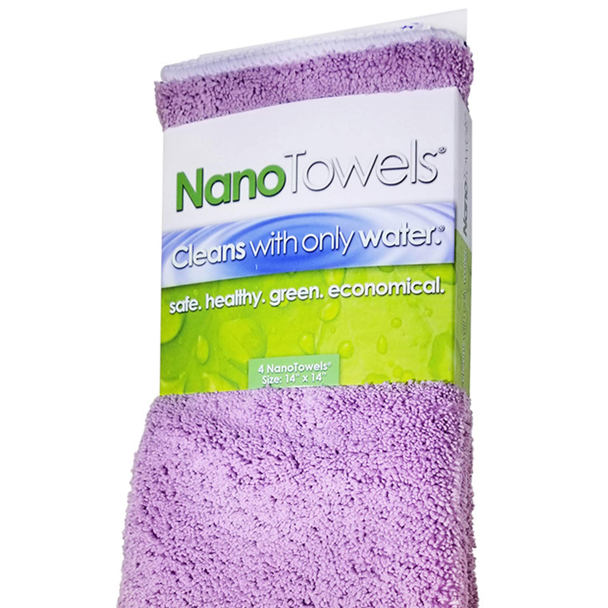 Nano Towels - The Amazing Eco Cloth That Cleans Virtually Any Surface With Only Water. No More Paper Towels Or Toxic Chemicals.