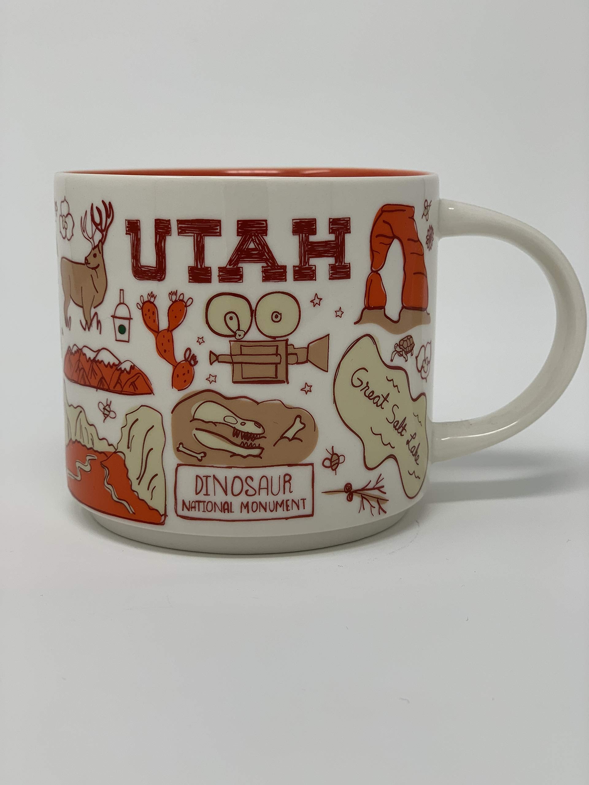 Starbucks UTAH Been There Series Coffee Mug 14 Oz