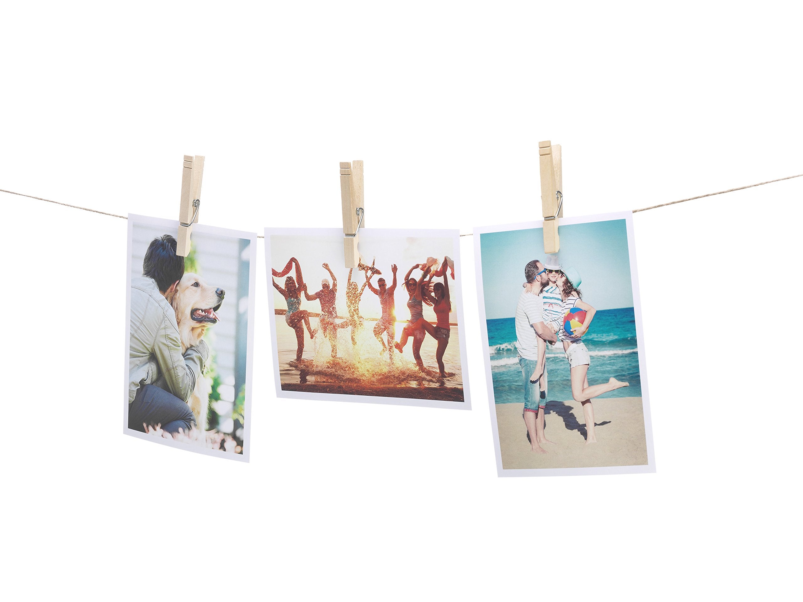 Whitmor Wood  S/100 Natural Clothespins