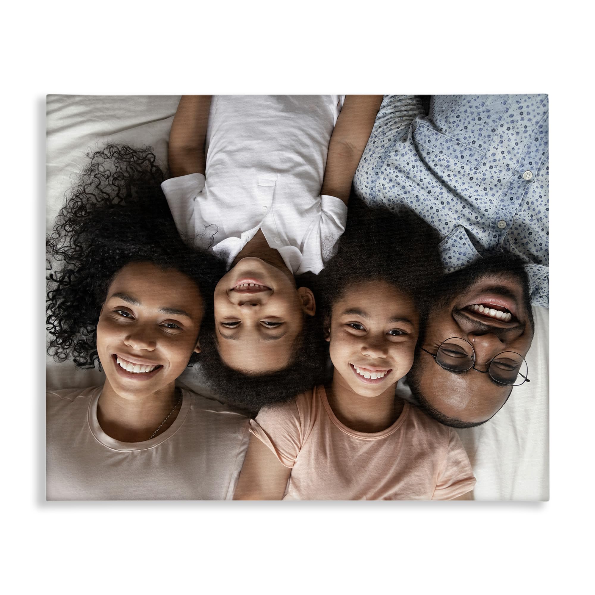 Stupell Industries Personalized Custom Print Rectangular Canvas Wall Art