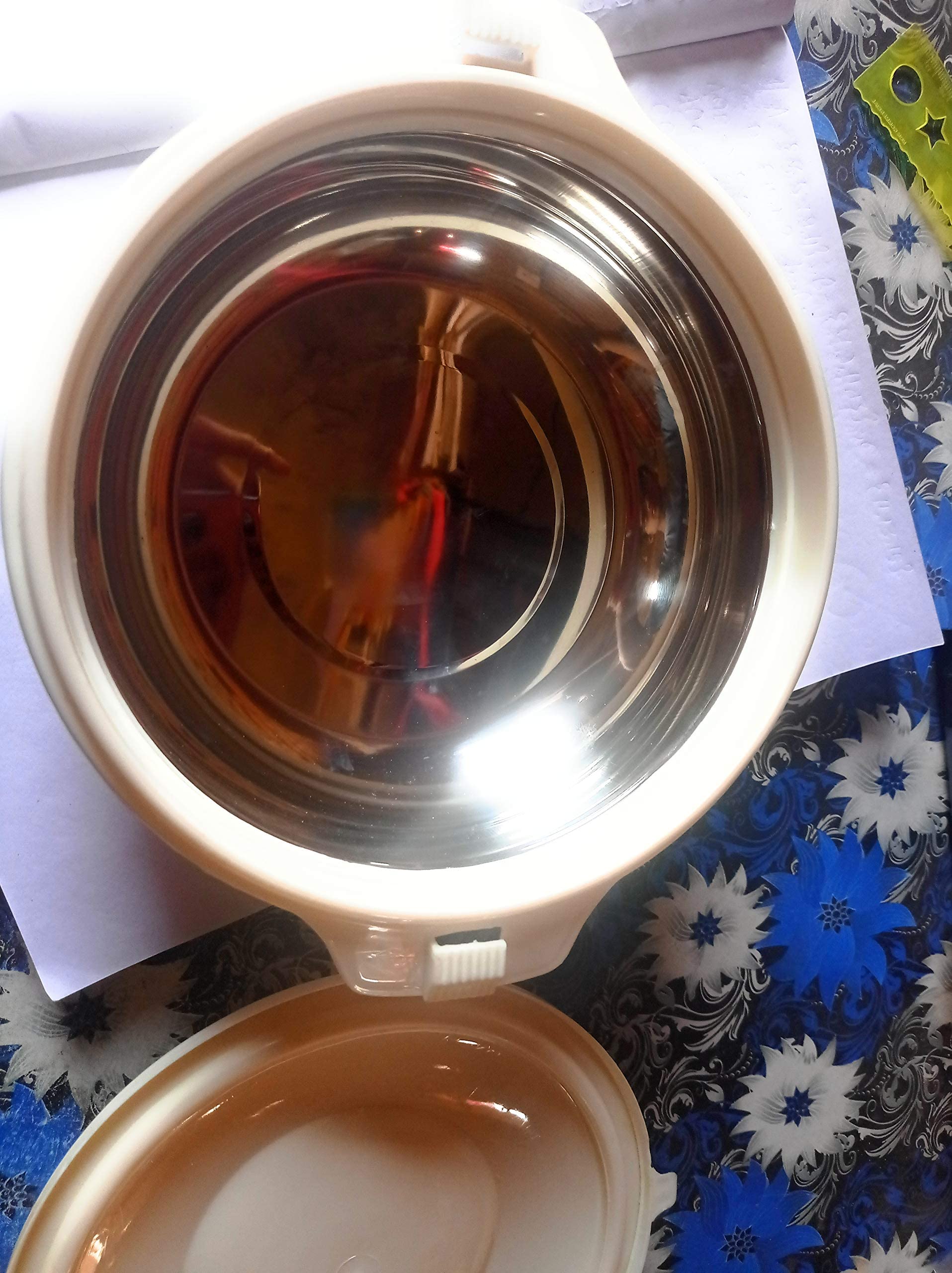 Cello Chef Deluxe Hot-Pot Insulated Casserole Food Warmer/Cooler, 5-Liter, White