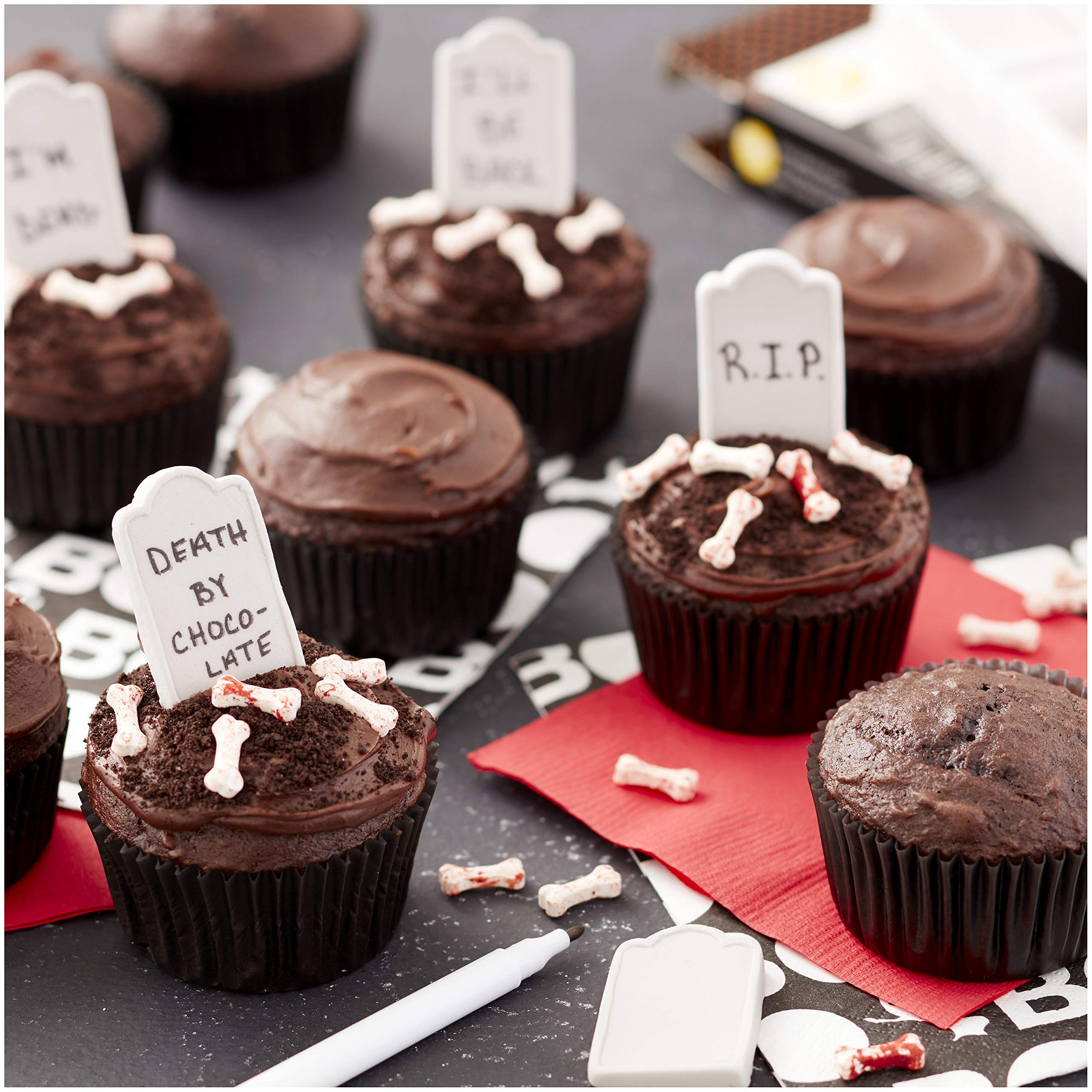 Wilton 12-Graveyard Cupcake Decorating Kit