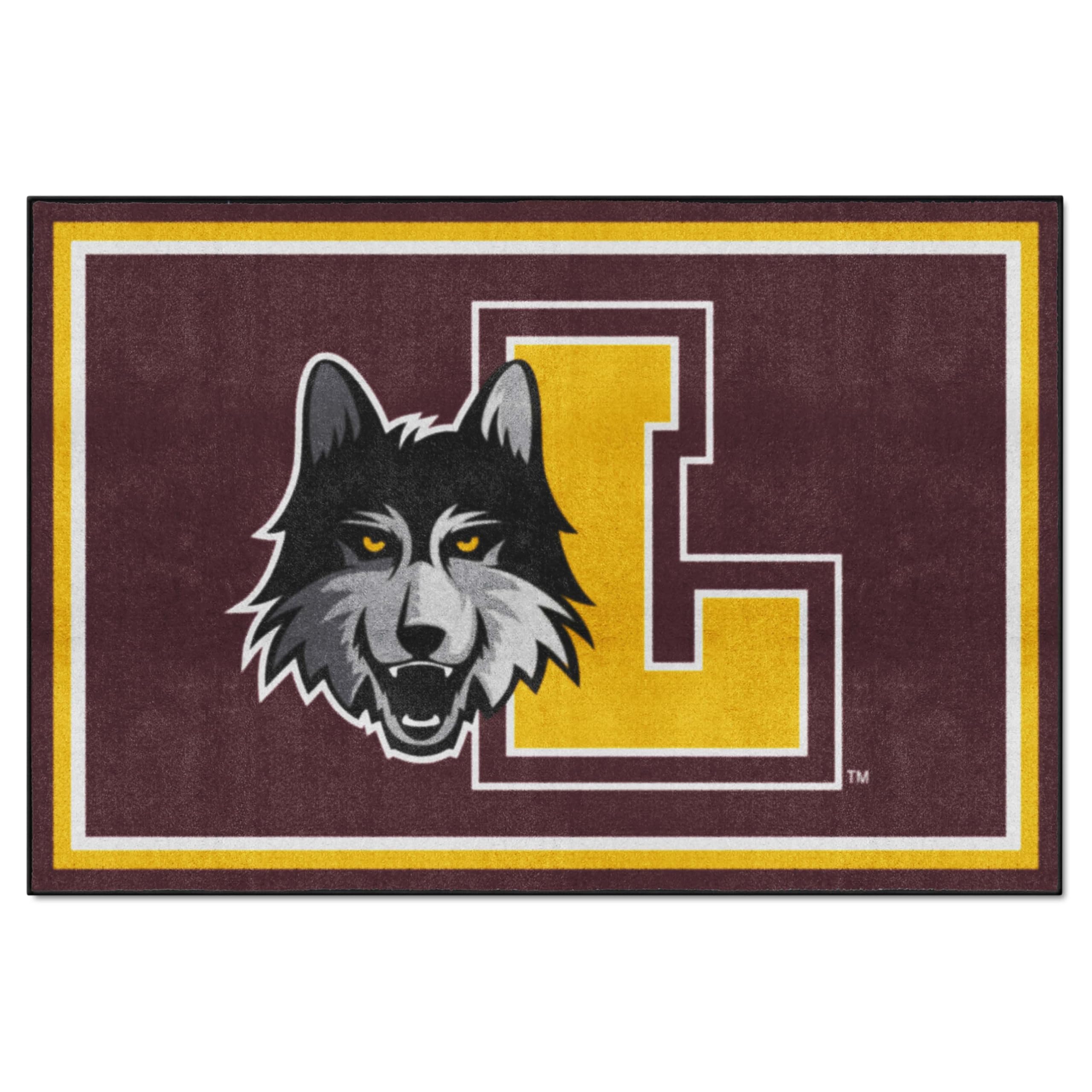FANMATS Loyola University Chicago 5ft. x 8 ft. Plush Area Rug
