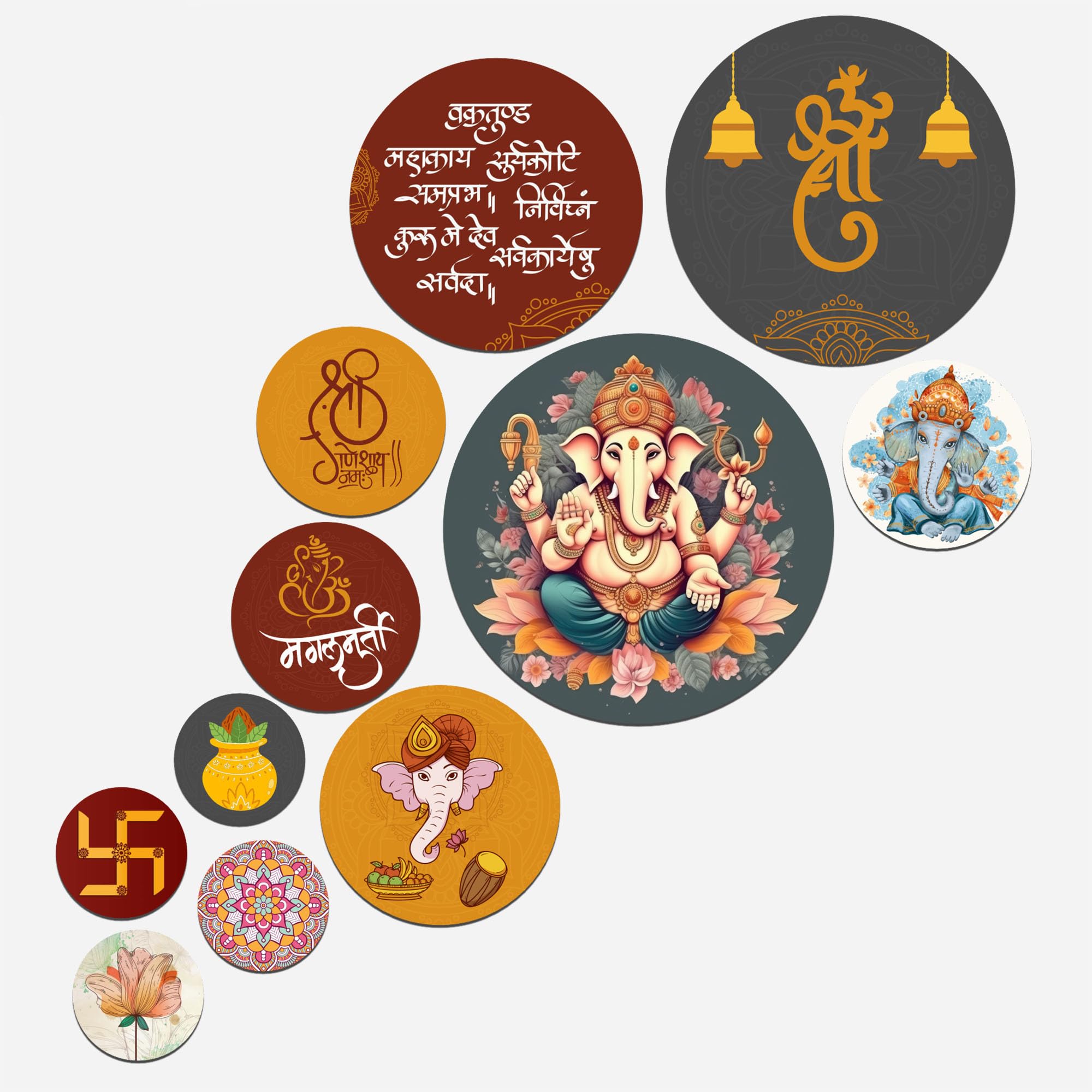 Artvibes Decorative Wooden Wall Hanging Decoration Item For Home | Office | Gift | Decor Art Livingroom, Bedroom | Stylish Moder