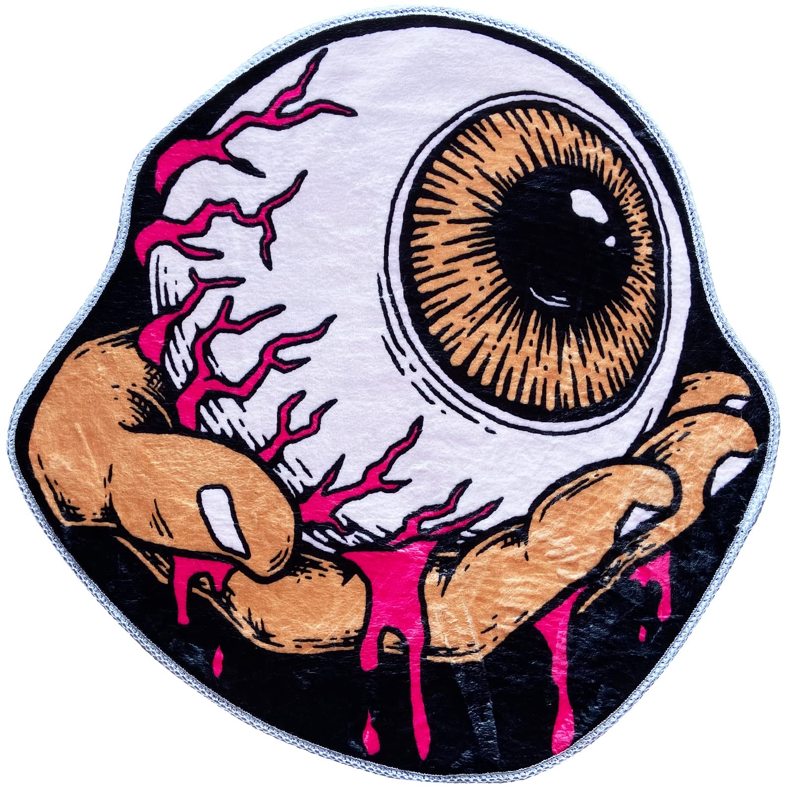 Lvilpdhh Scaryone Eye Halloween Soft And Absorbent Microfiber Bath Rugs