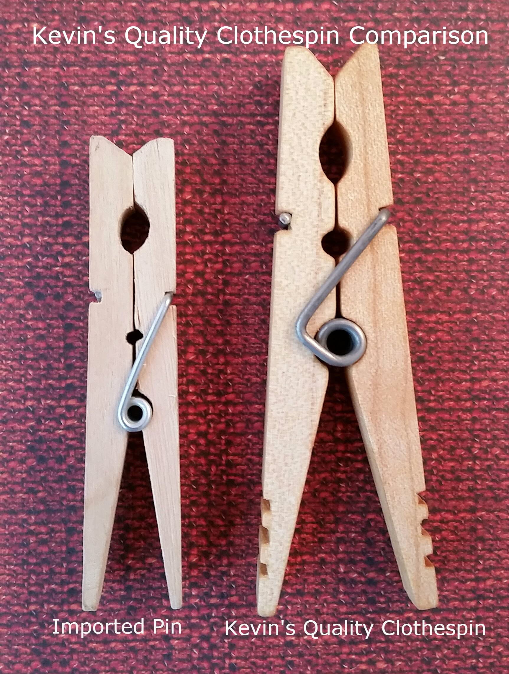 Clothespins Kevin'S Quality Clothespins Set Of 50