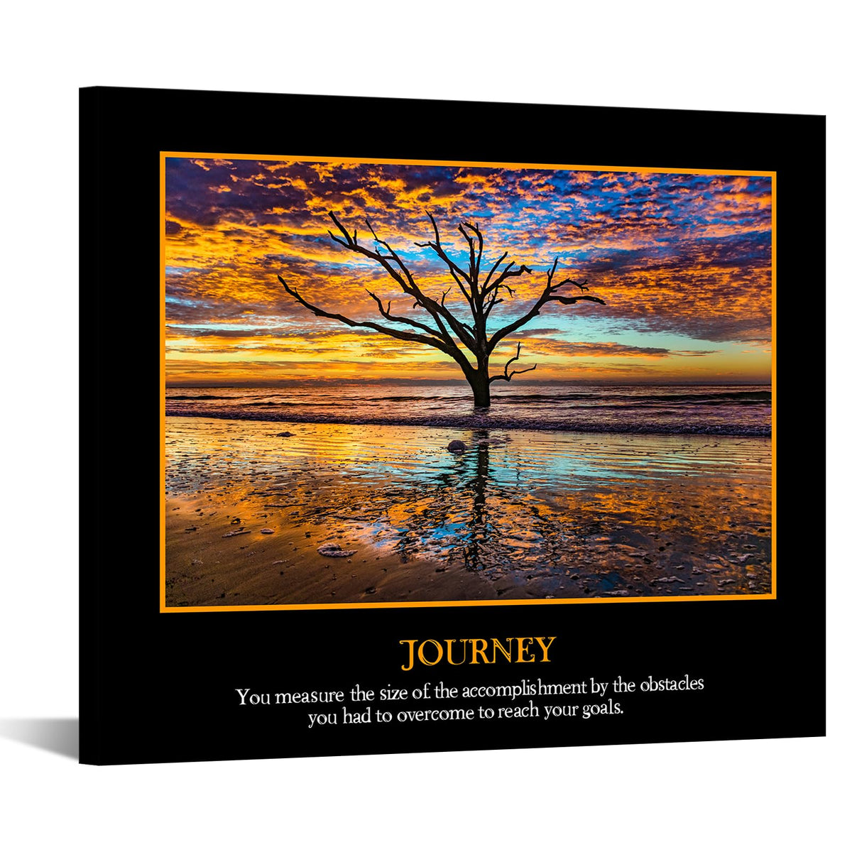 Kreative Arts Canvas Wall Art For Droms Journey Quote Inspirational Prints Motivational Work Posters For Classroom Education Quo