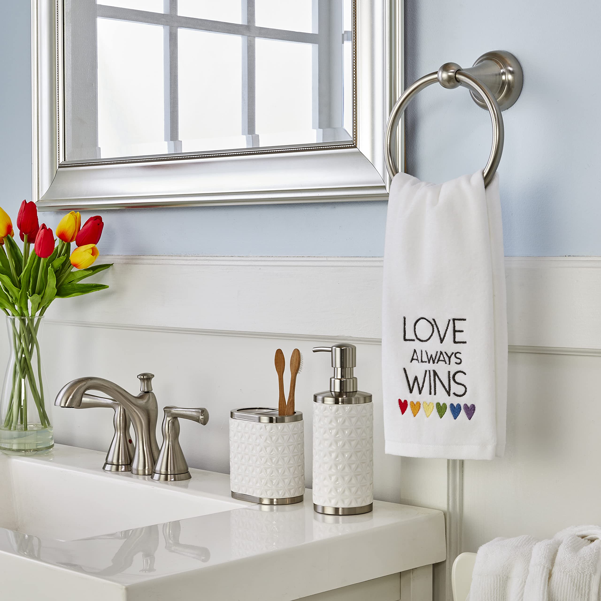 Skl Home Love Always Wins Hand Towel Set, 25'' X 16'', 2 Count