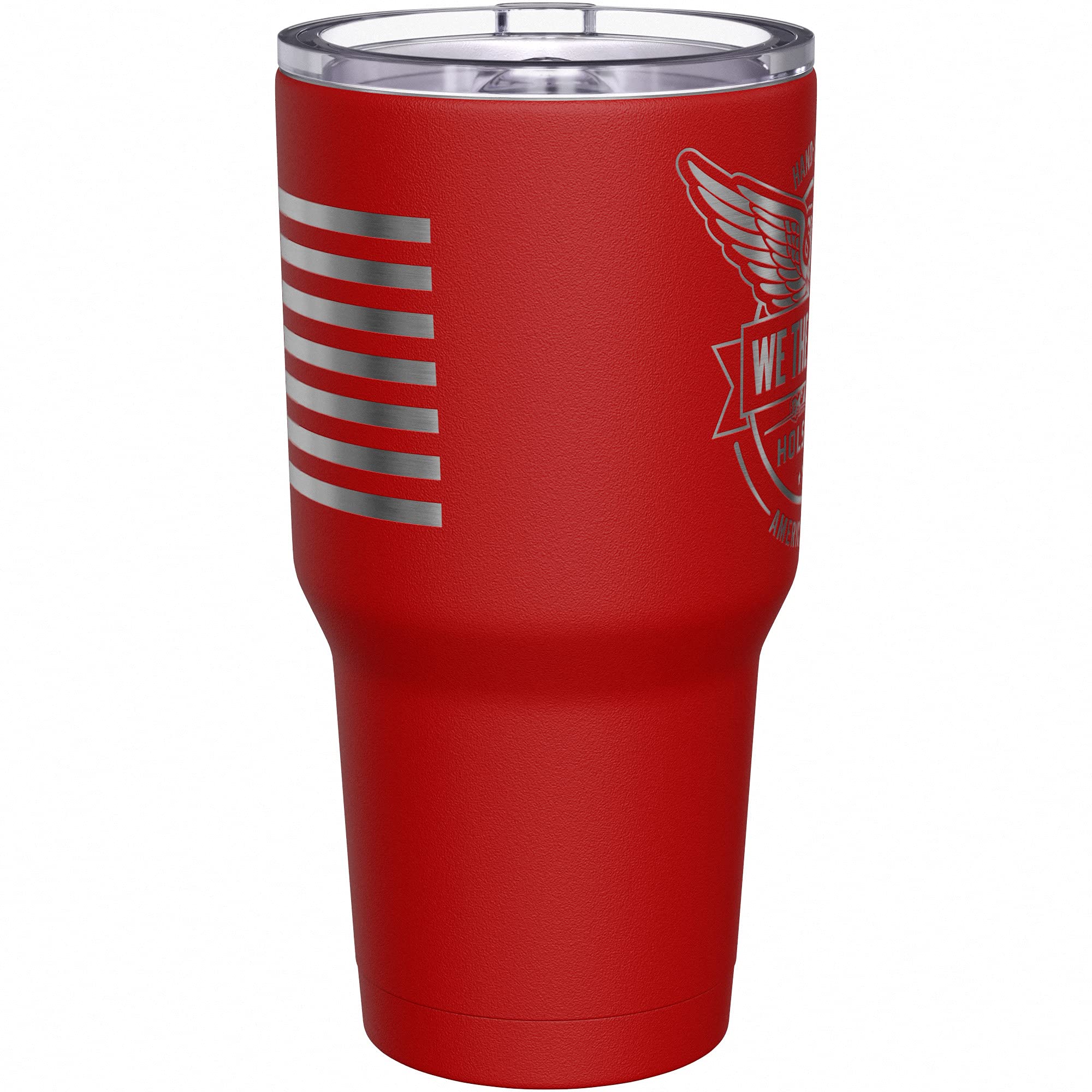 We The People Holsters - WTP Holsters Logo - Betsy Ross Flag - Betsy Ross Mug - American Flag Coffee Travel Mug - American Flag Tumbler - Double Insulated Tumbler - 30 oz