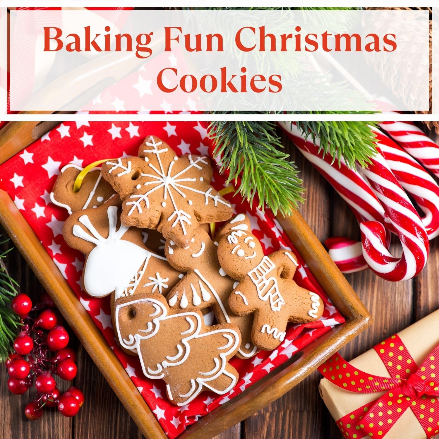 Crethinkaty Christmas Cookie Cutter Set 5 Pieces Stainless Steel Gingerbread Man,Snowflake,Snowman,Christmas Tree And Reindeer S