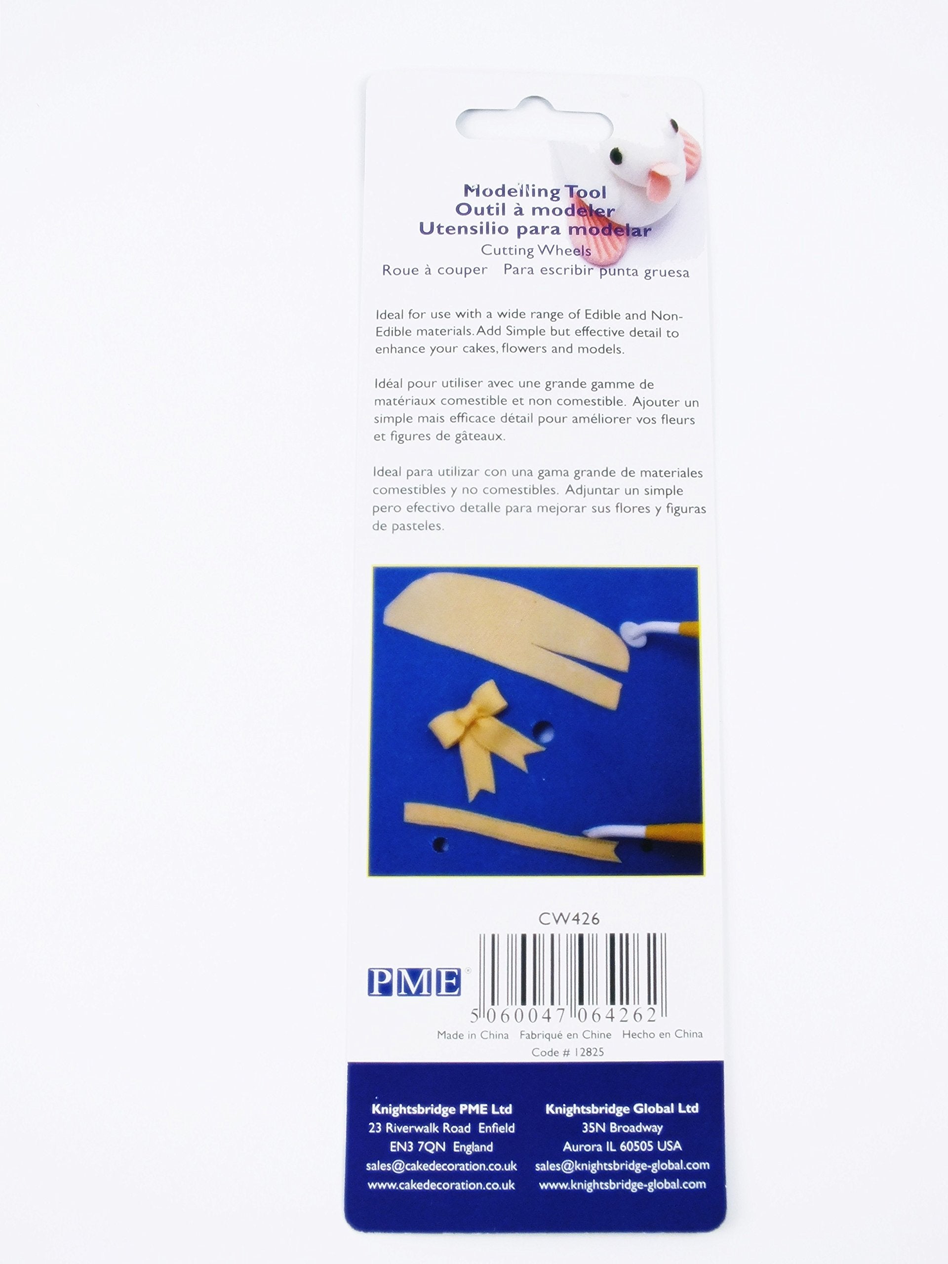 Pme Cutting Wheels Tool, For Cake Decorating, 6.5-Inch