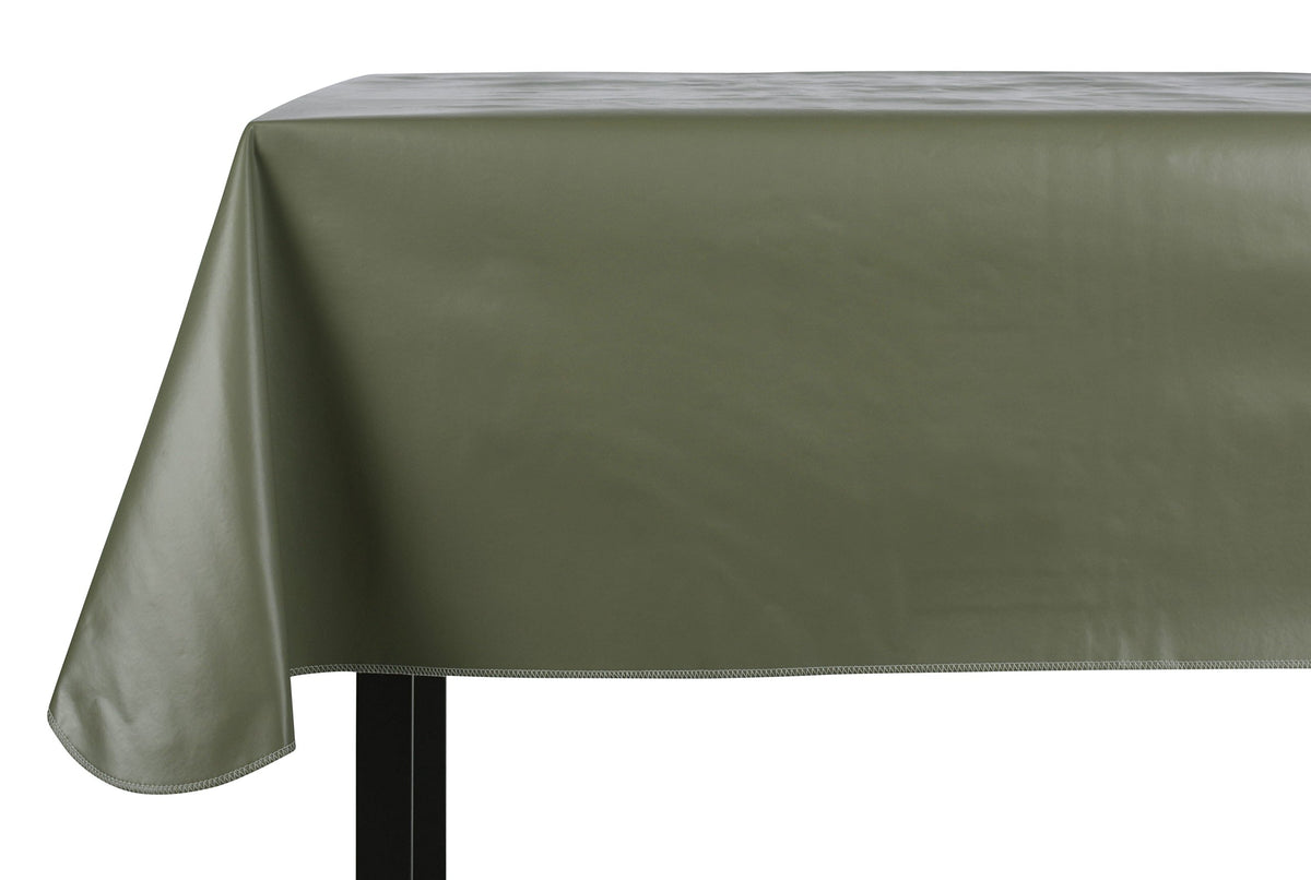 Yourtablecloth Heavy Duty Vinyl Rectangle Or Square Tablecloth - 6 Gauge Heavy Duty Tablecloth - Flannel Backed - Wipeable Table