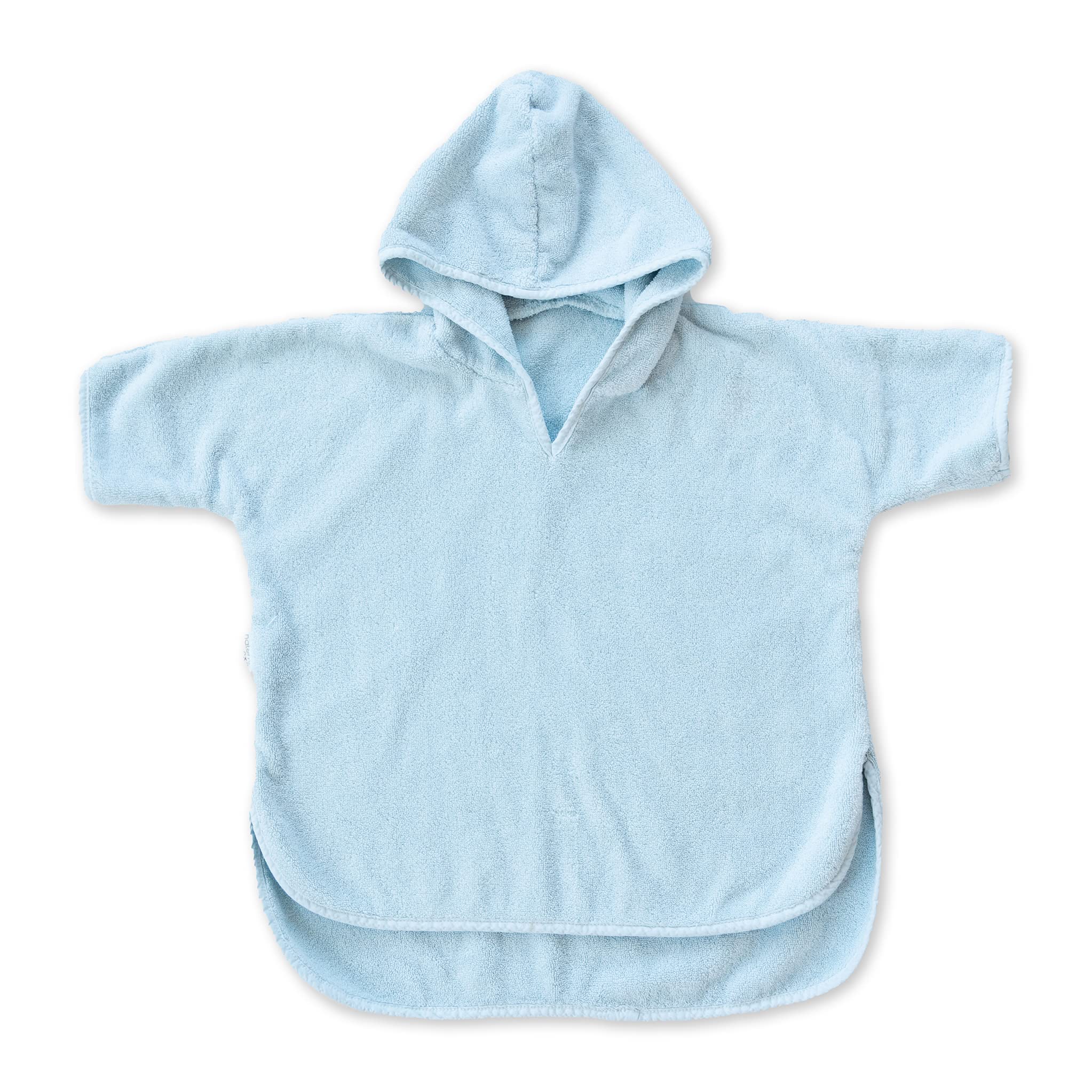 Natemia Organic Hooded Poncho Towel - Ultra Soft And Absorbent Cloud Touch Cotton Kids Cover-Up