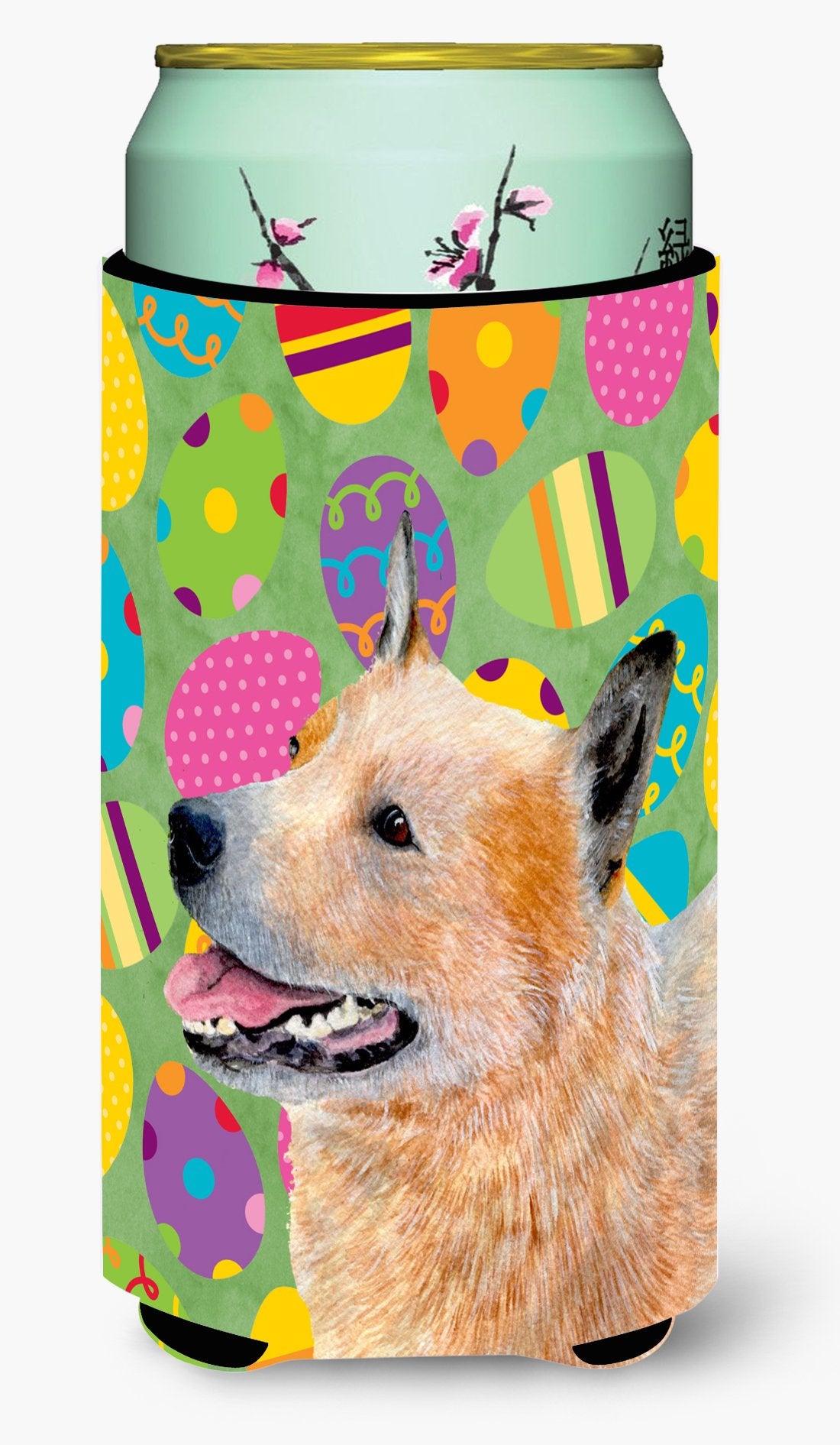 Australian Cattle Dog Easter Eggtravaganza  Tall Boy Beverage Insulator Beverage Insulator Hugger