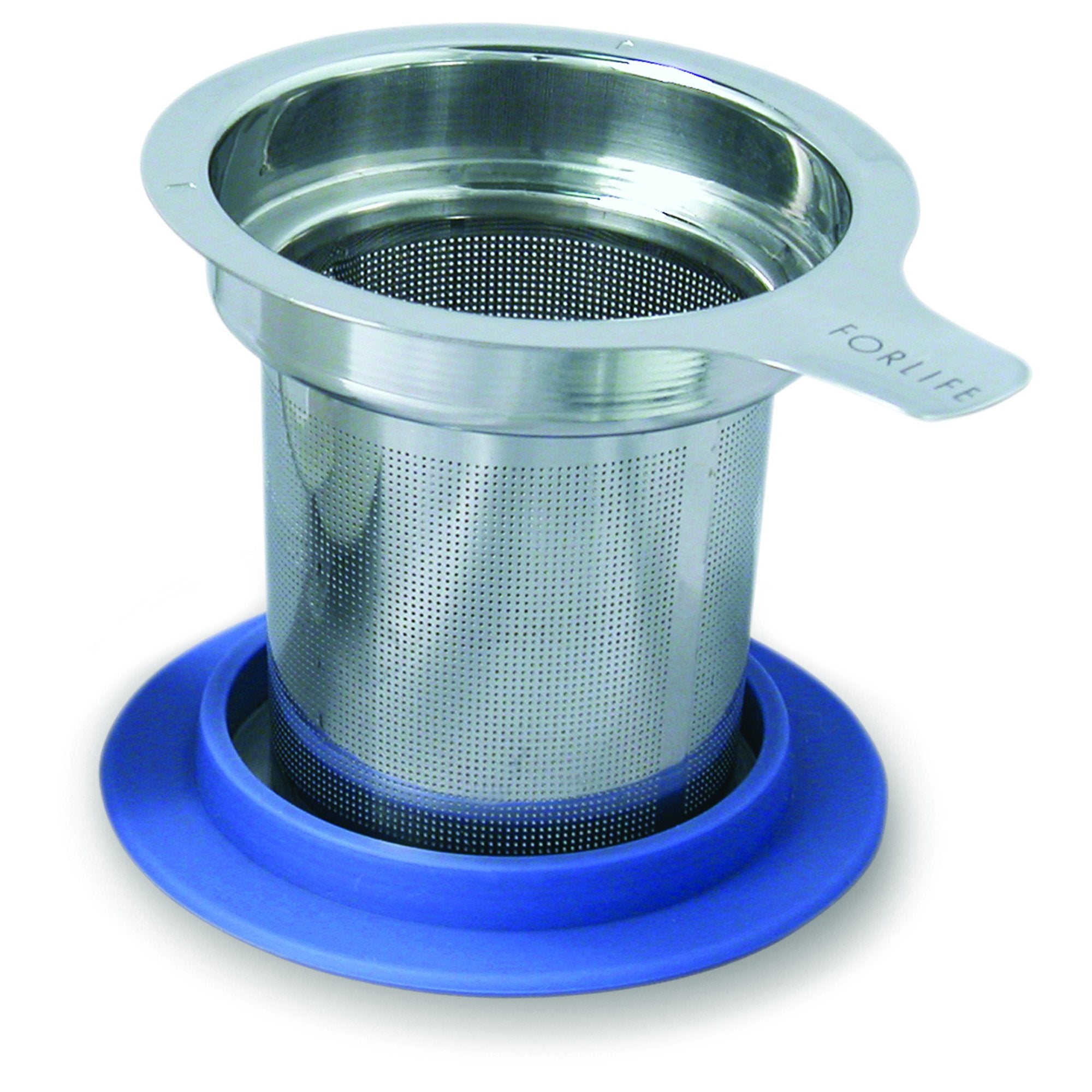 Forlife Brew-In-Mug Extra-Fine Tea Infuser With Lid, Marine
