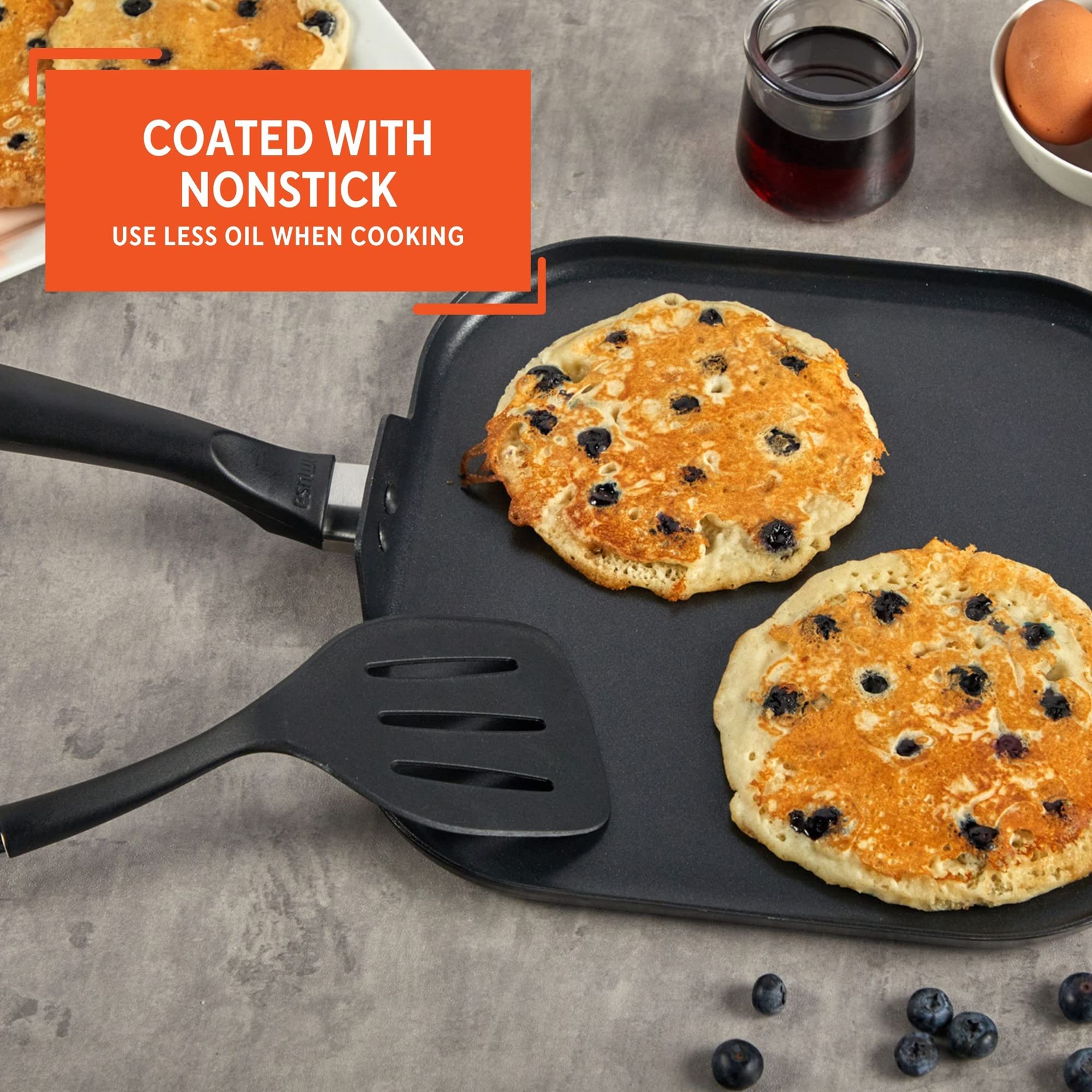 Imusa 11'' Bistro Square Griddle With Bakelite Handle