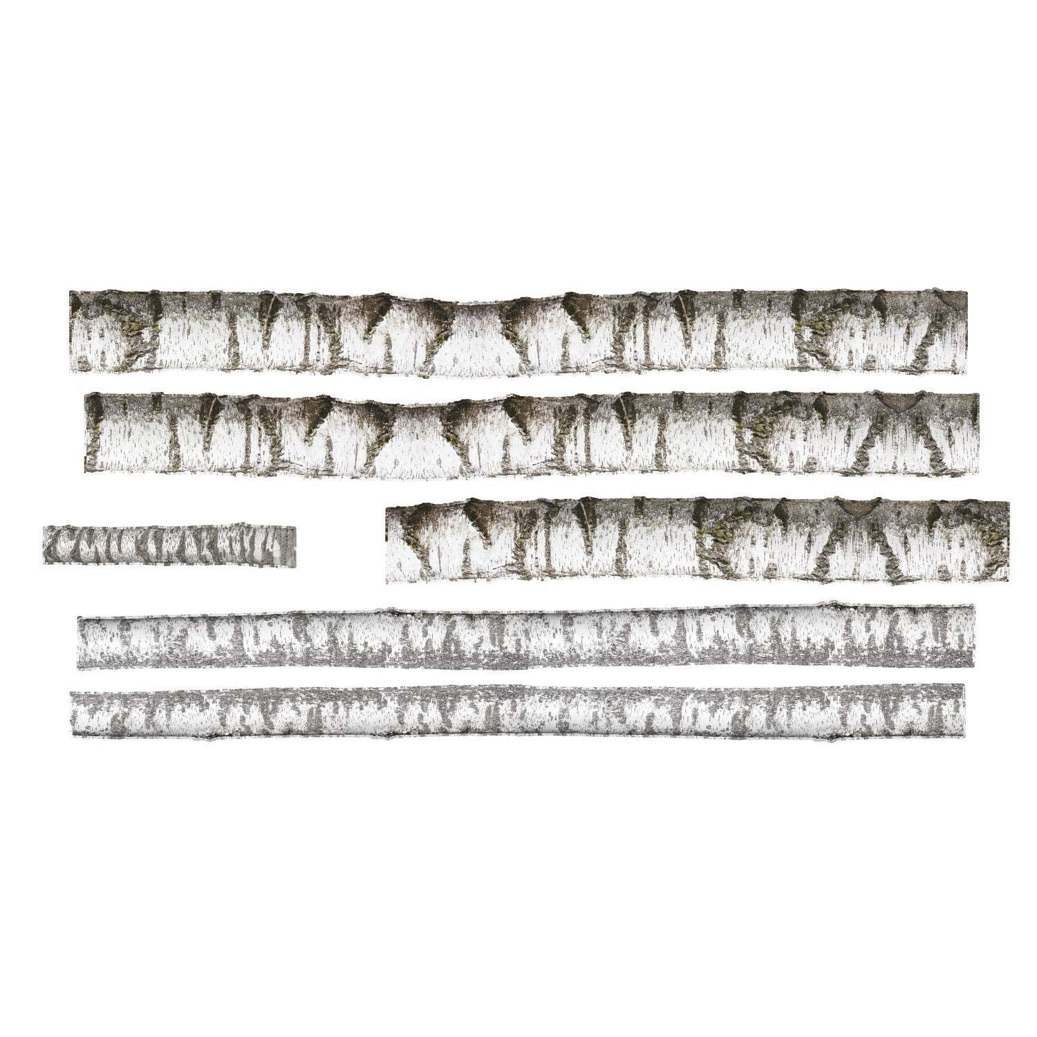 Roommates Rmk3848Gm Realistic Birch Trees Peel And Stick Giant Wall Decals