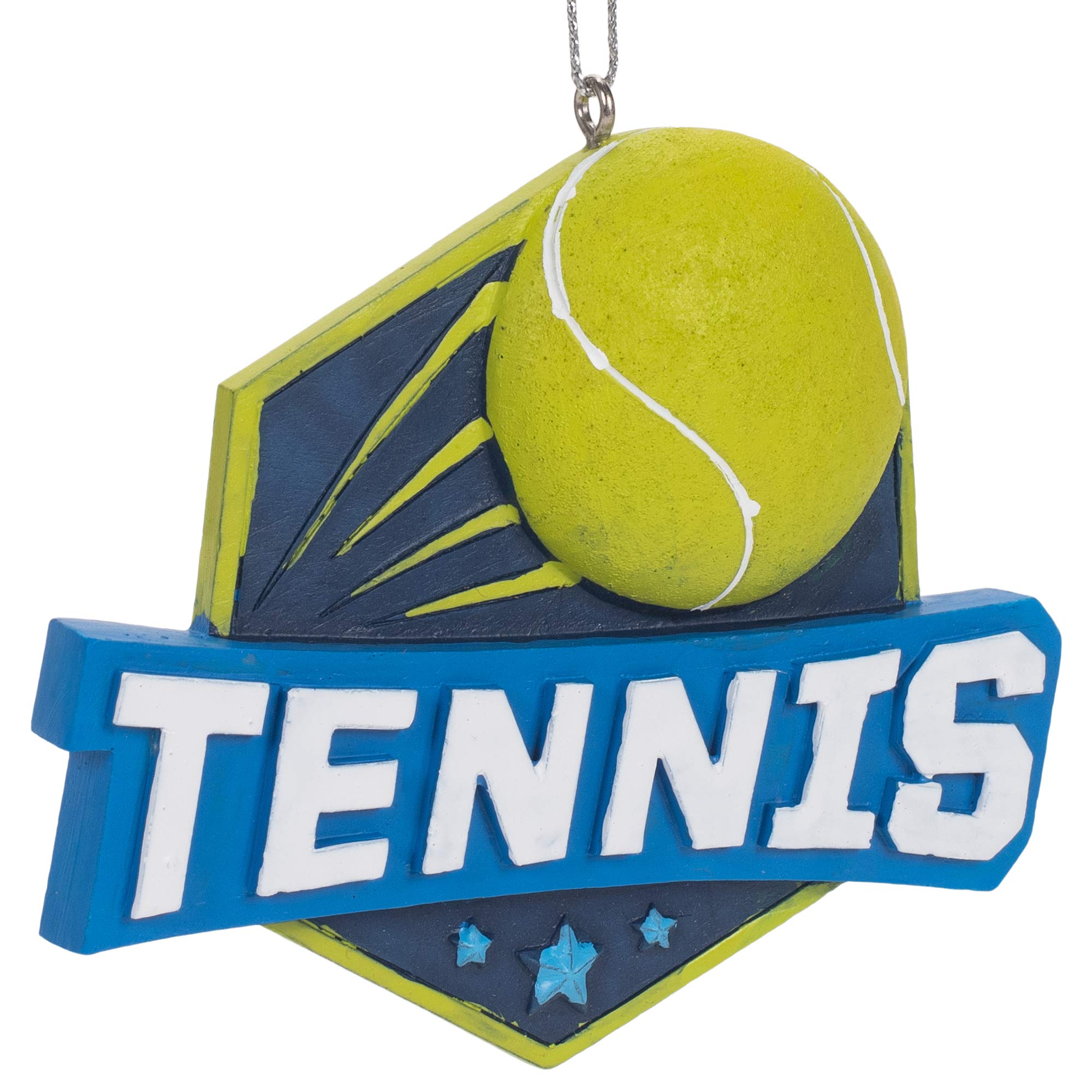 Kurt Adler A1988 Tennis Hanging Ornament 3-inch Length, Resin