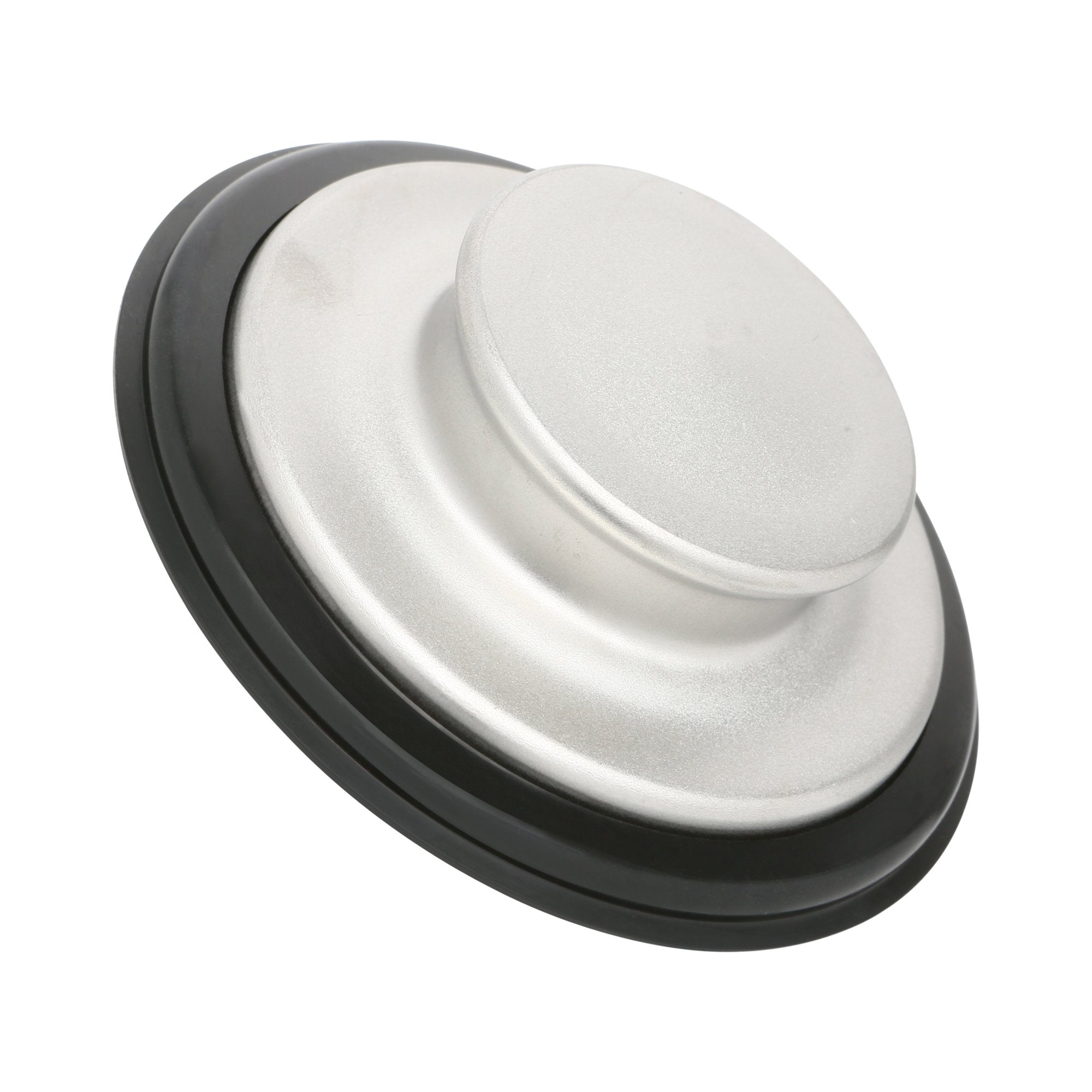 Kitchen Sink Stopper for Garbage Disposals (STP-SS)  3-3/8'' Inches  Stainless Steel Sink Plug Replacement Rubber Seal for Drain Sizes 3.5''  Compatible w/Insinkerator  Kohler Garbage Disposal Cover