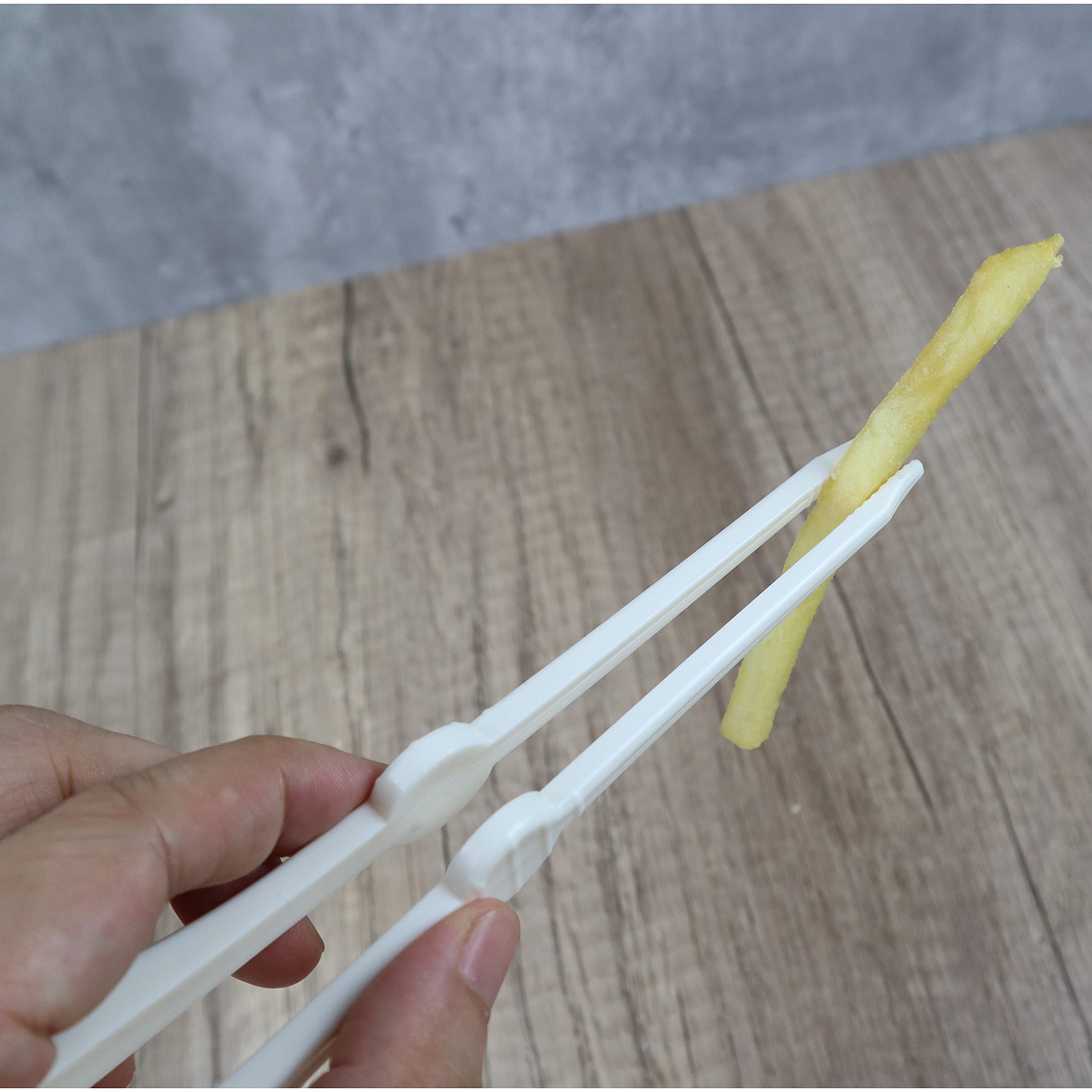 Excelity Set Of 2 Chip Tongs For Salad Food Clip