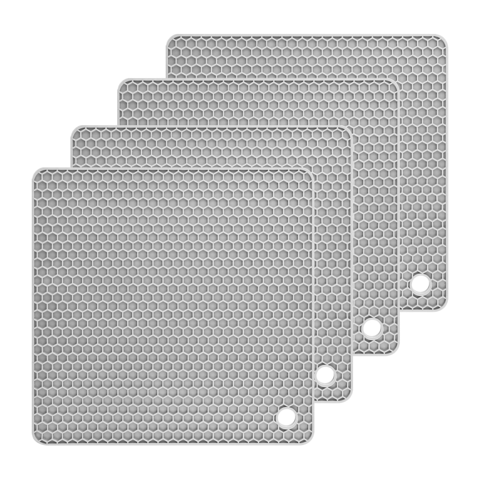 Nstezrne Silicone Trivets For Hot Dishes, Trivet Hot Pads For Kitchen, Trivets For Hot Pots And Pans, Multi Use Silicone Pot Hol