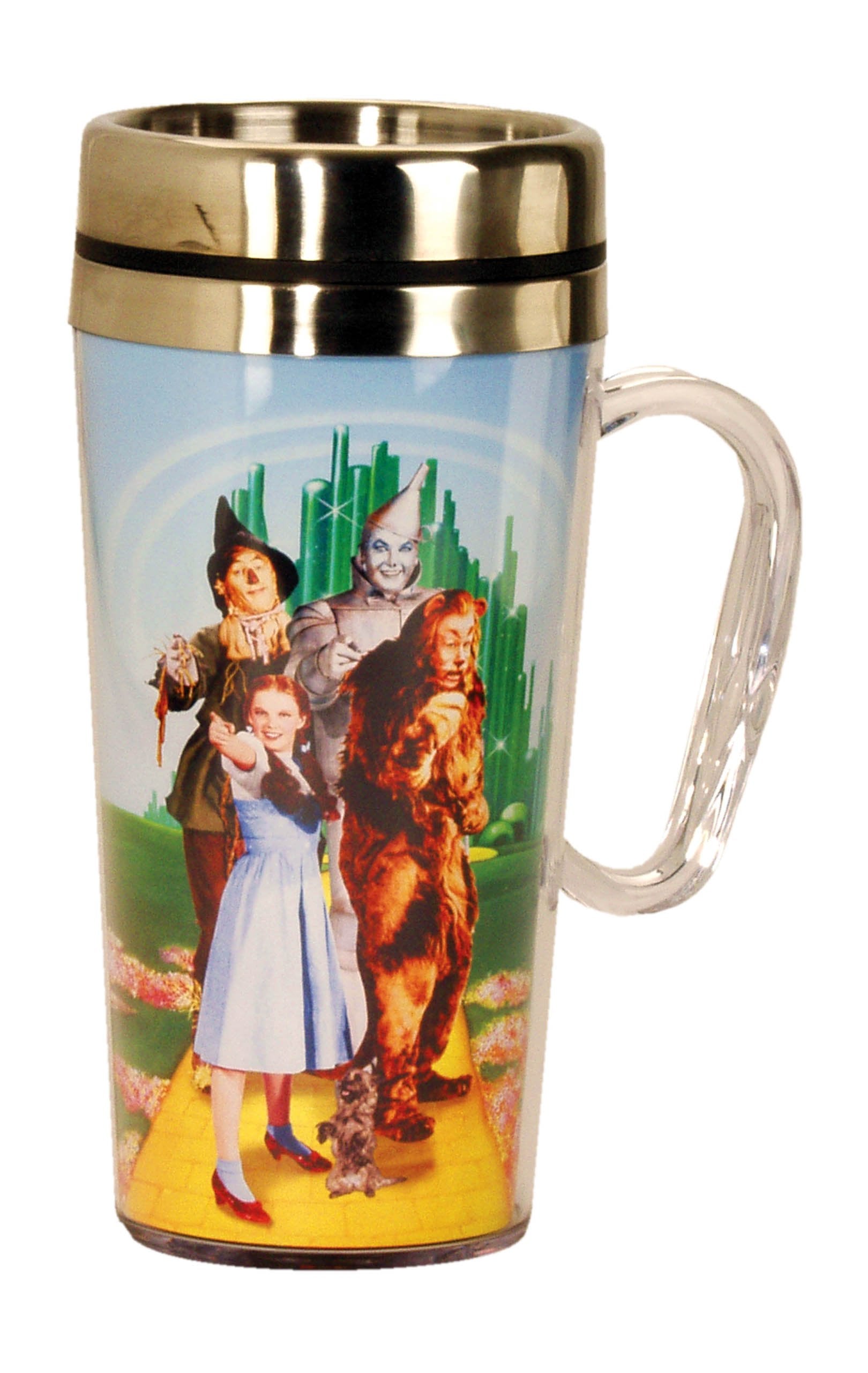 Spoontiques Wizard Of Oz Wizard Of Oz 17204 Insulated Mug, 15 Ounces, Multi Colored