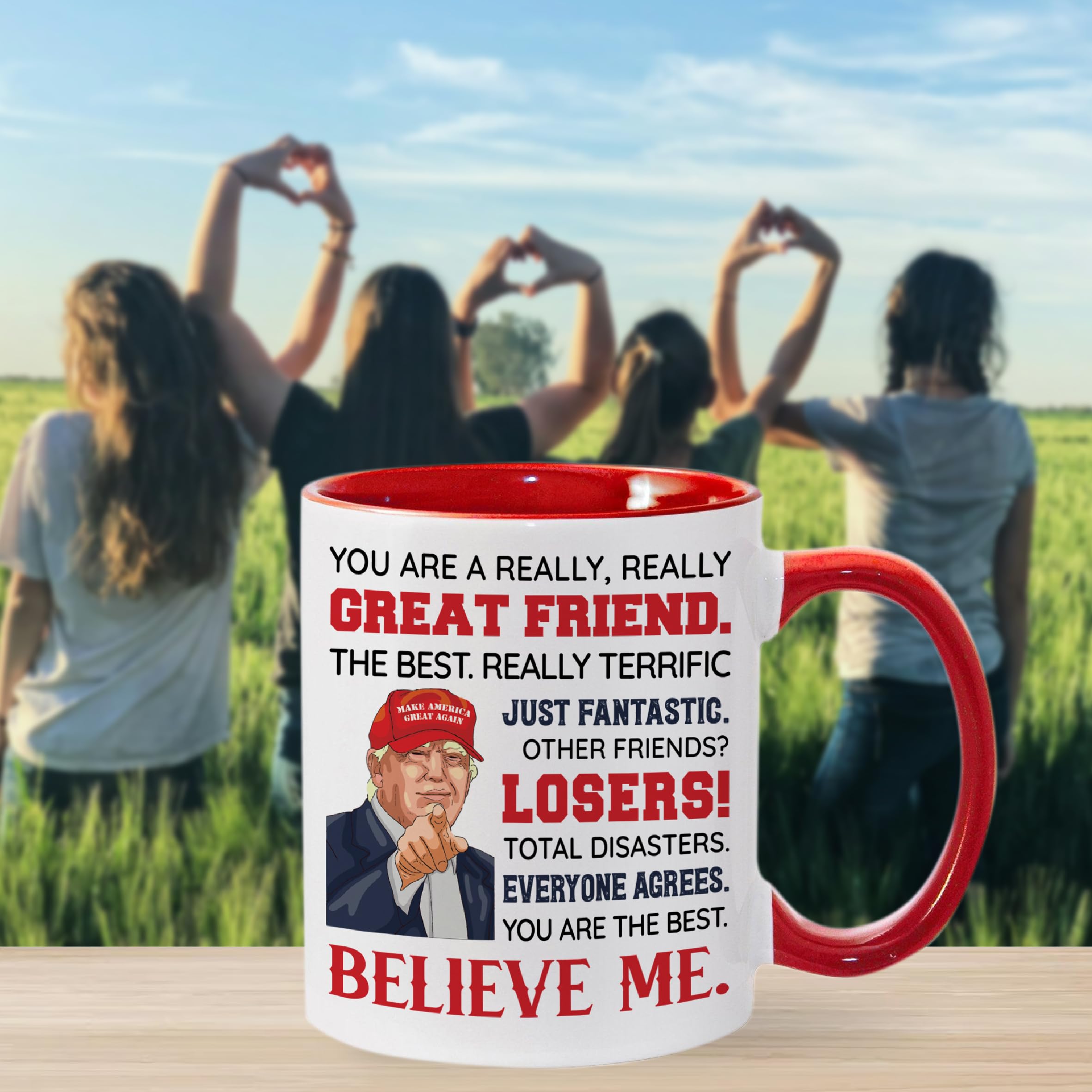Viberty Best Friend Birthday Mug 11oz, Best Friend Gift For Women, Bestie Gifts For Women,Thoughtful Best Friend Gift For Christ