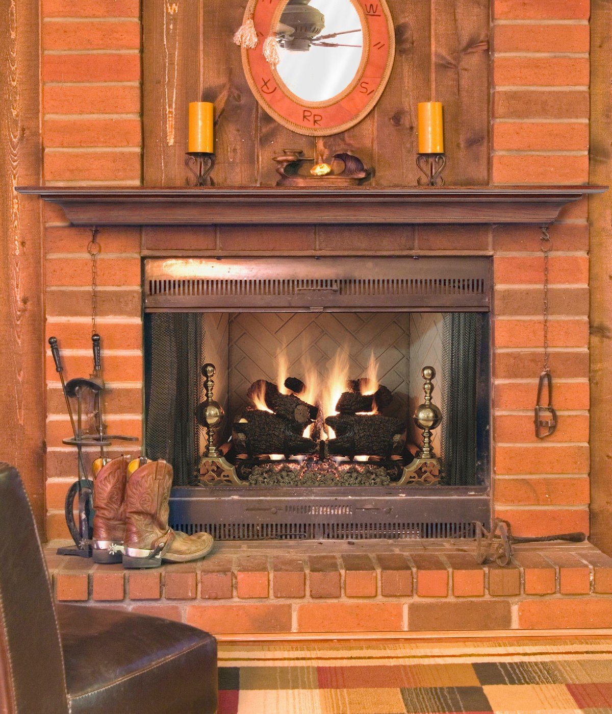 The Homestead 72'' Shelf or Mantel Shelf Unfinished