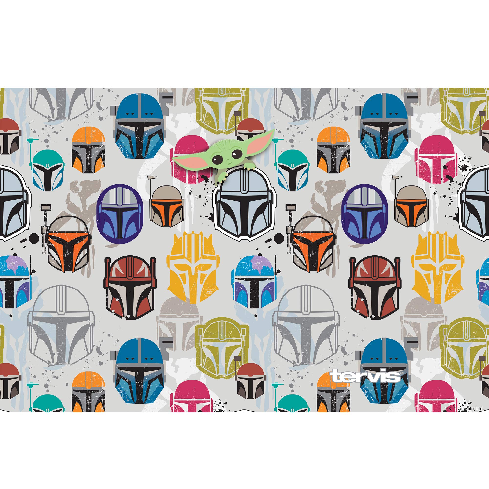 Tervis Triple Walled Star Wars The Mandalorian Peekaboo Insulated Tumbler Cup Keeps Drinks Cold & Hot, 30Oz Legacy, Stainless St