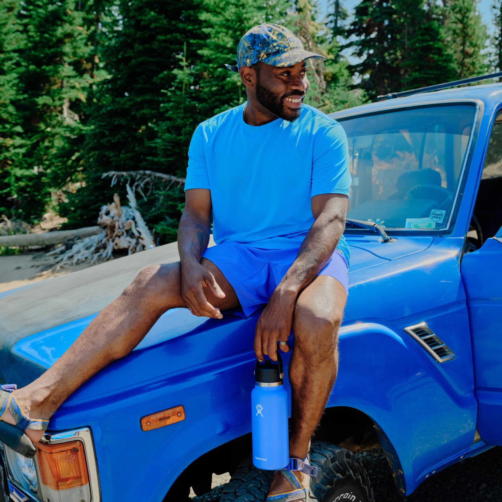 Hydro Flask Wide Flex Straw Cap Trillium 32 Oz