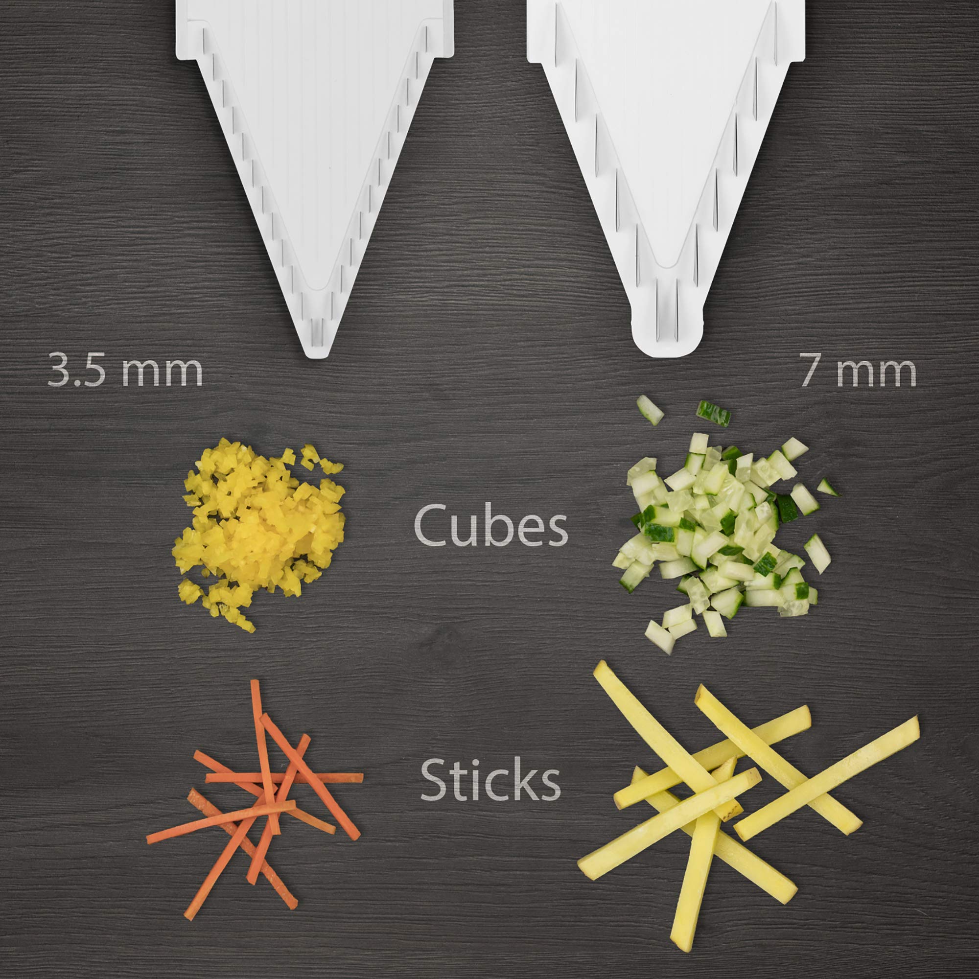 Swissmar V-Prep Mandoline Slicer, White