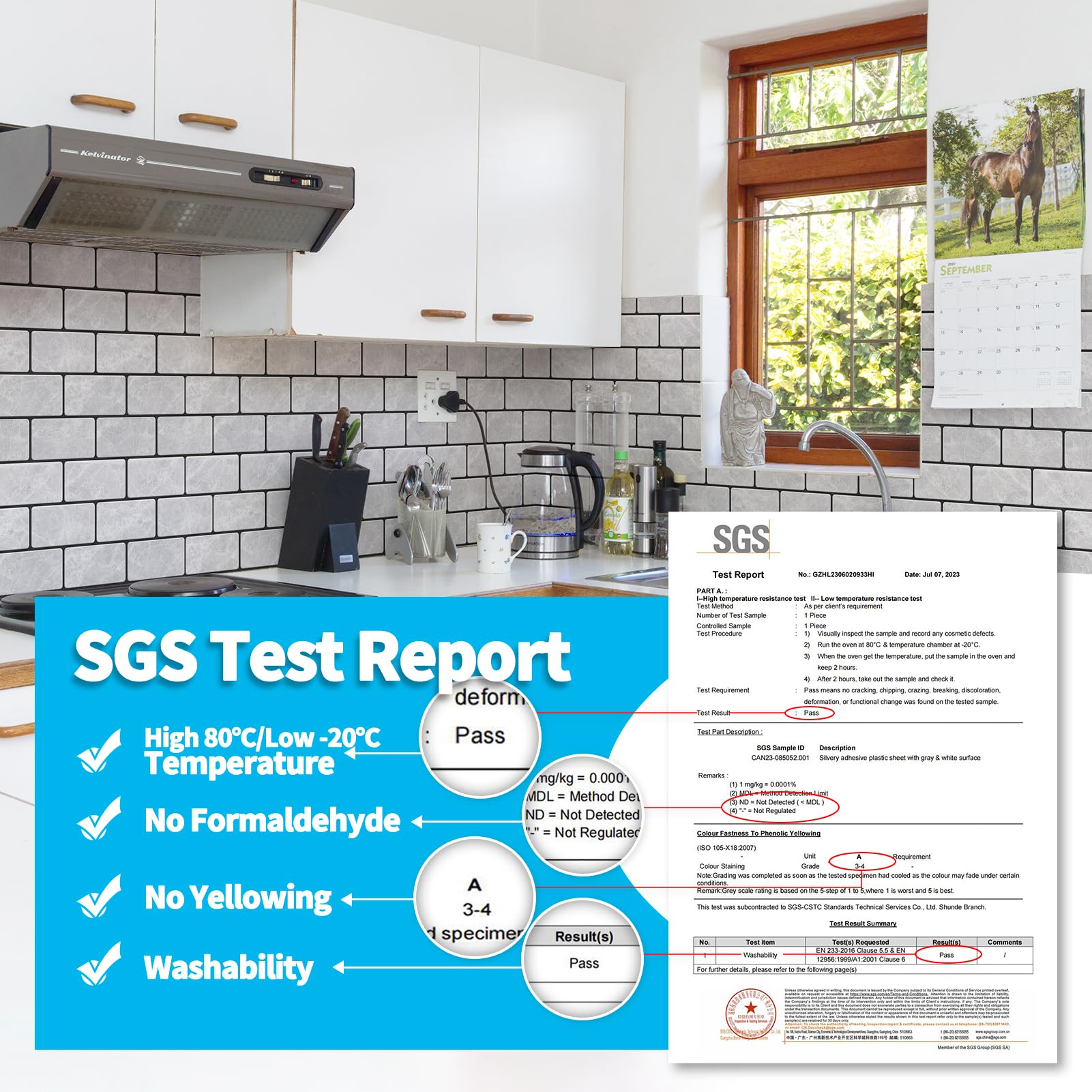 Art3D Peel And Stick Backsplash, 10-Pack Thickened Stick On Subway Tiles, Faux Ceramic Tiles For Kitchen, Bathroom, Jade Marble