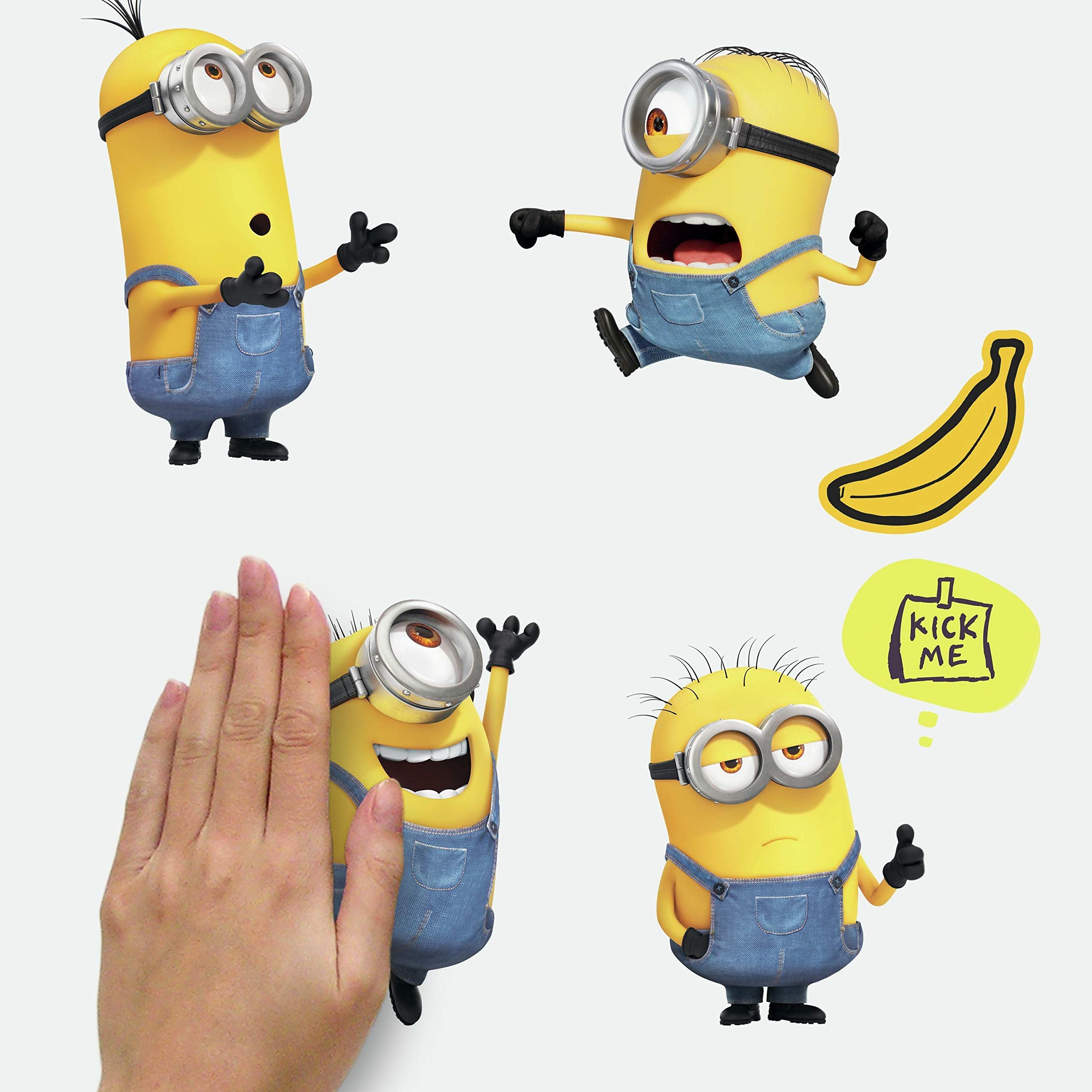 Roommates Minions: The Rise Of Gru Peel And Stick Wall Decals , Rmk4309Scs