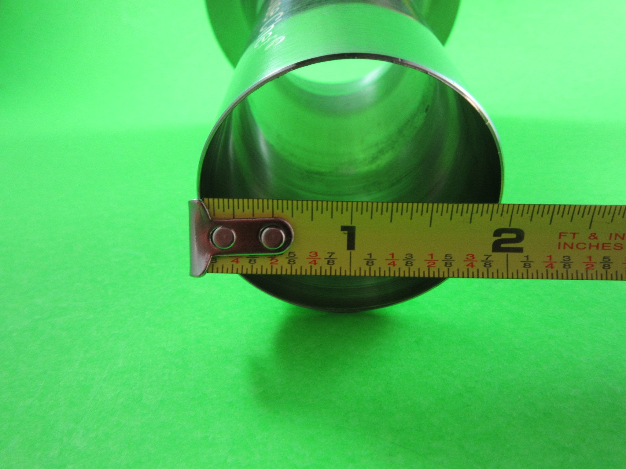 Premium Stainless Steel #32 Size X 2'' Meat Grinder Tube Horn Funnel For Filling Meat Bags