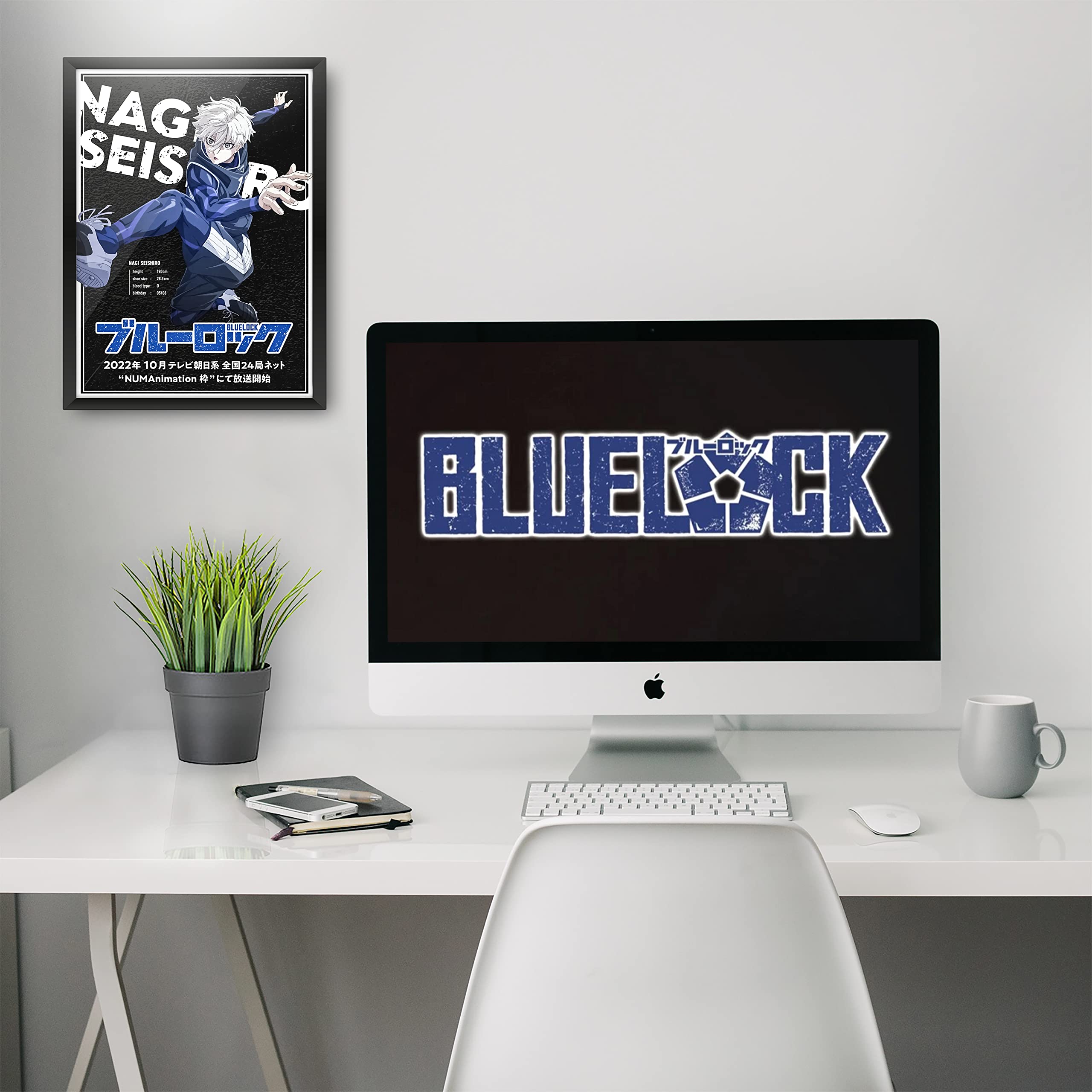 MCSID RAZZ -Blue Lock - Nagi Seishiro Design A3 Size Poster (Without Frame) - Best Gift For Blue Lock Fans/Best Artefact To Your