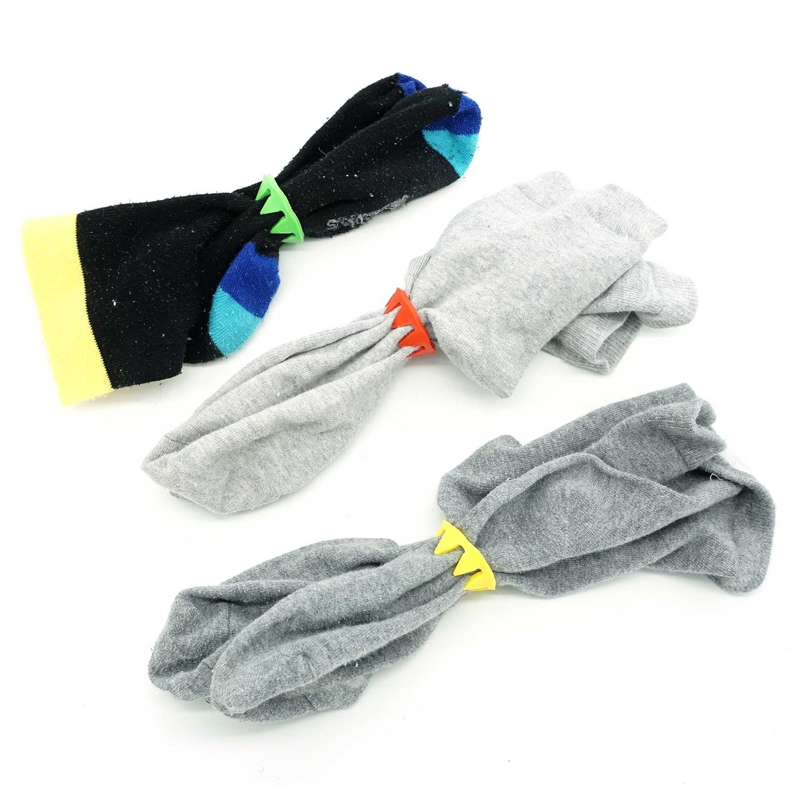 Cooplay Sock Holders Stockings Ring Clip Locks Washing Sorters Organizer Tool for House (60)