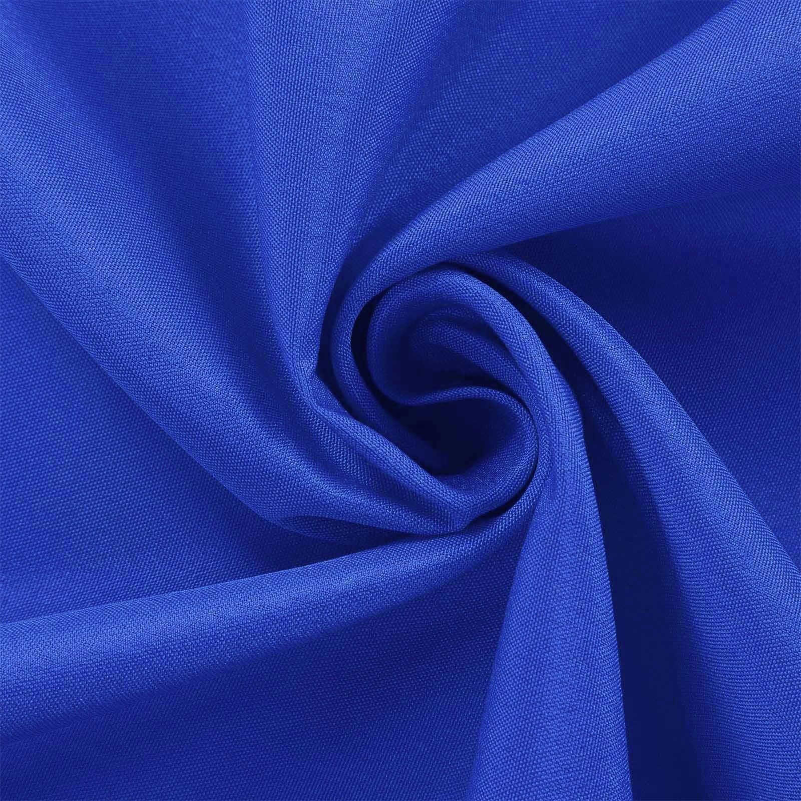 Balsacircle 60X102-Inch Royal Blue Rectangle Polyester Tablecloth Table Cover Linens For Wedding Party Events Kitchen Dining
