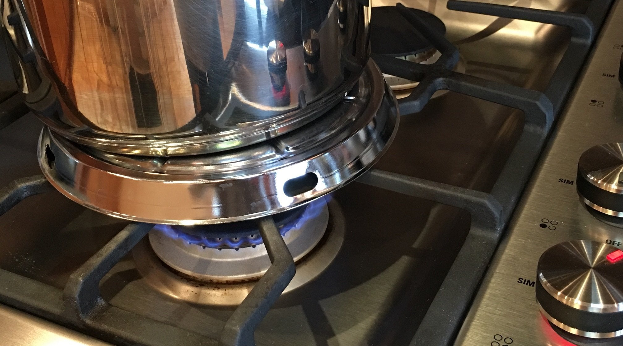 Better Houseware Flame Master, Large, Silver