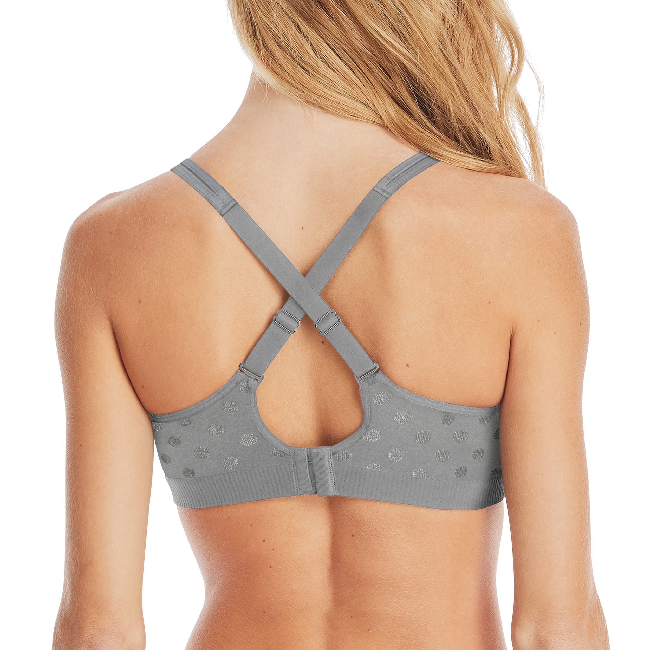 Hanes Wireless Bra, Seamless Bra with Full coverage, comfort Flex Wirefree, Perfect coverage (Smart Sizes XS to 3XL)