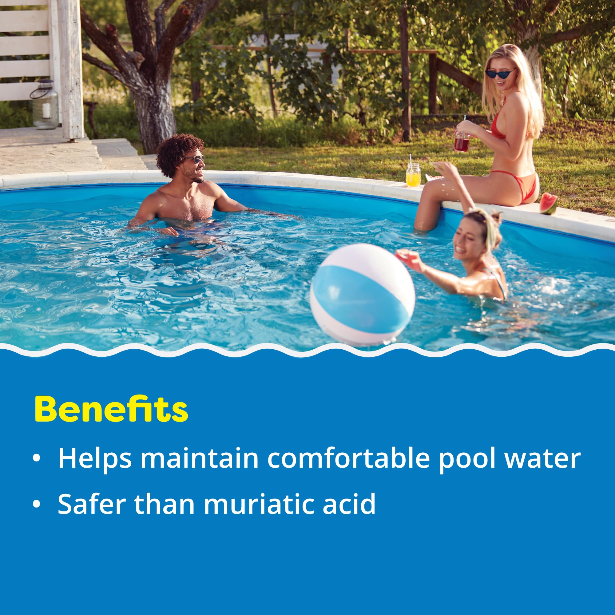In The Swim 5 Pound Alkalinity Increaser For Swimming Pools - Sodium Bicarbonate